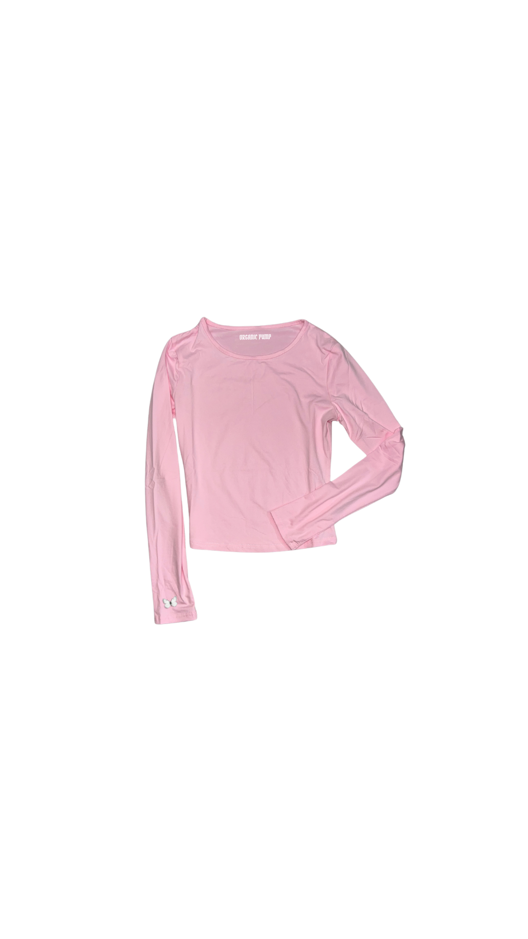 OP BASIC WOMENS LONG SLEEVE BBY PINK