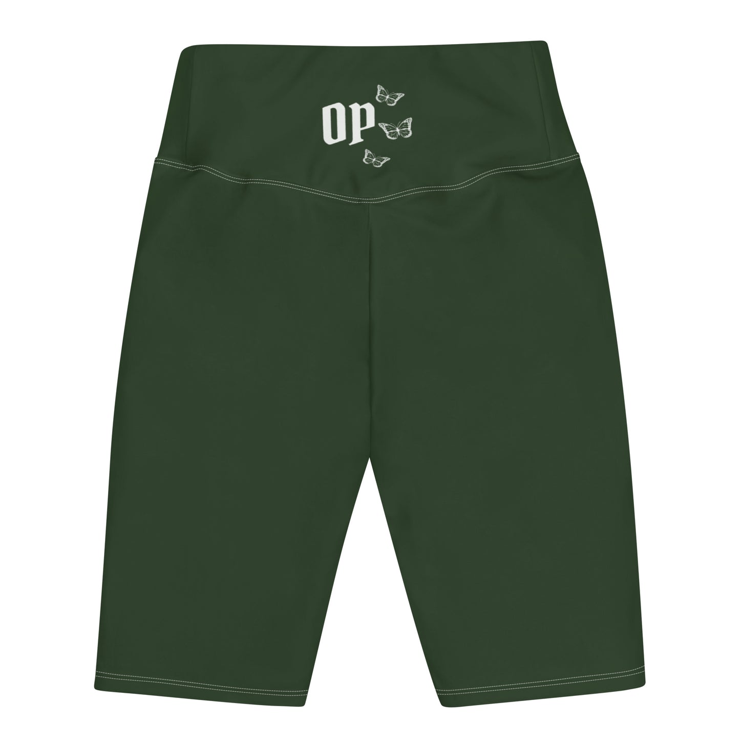 OP BIKER SHORTS FOREST GREEN