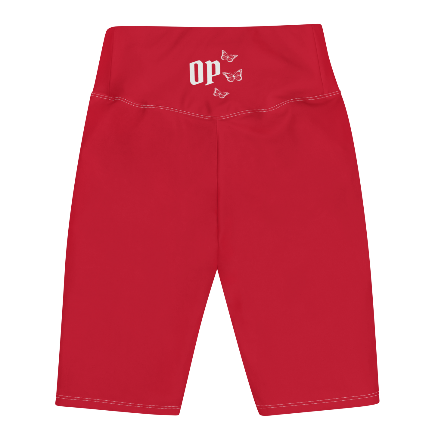 OP BIKER SHORTS RED