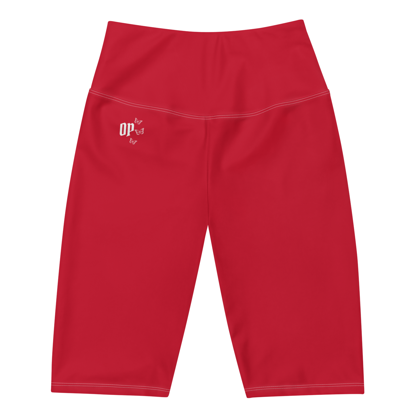 OP BIKER SHORTS RED