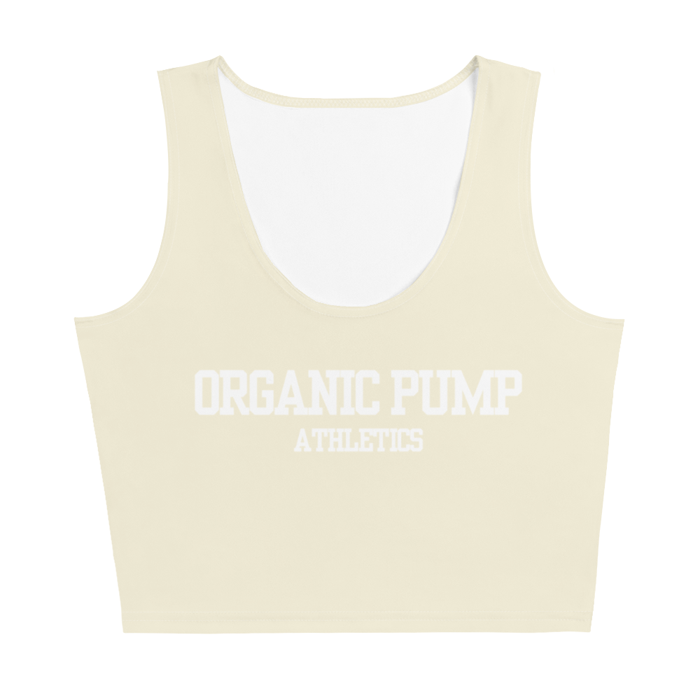 OP ESSENTIAL CROP TANK BONE/WHITE