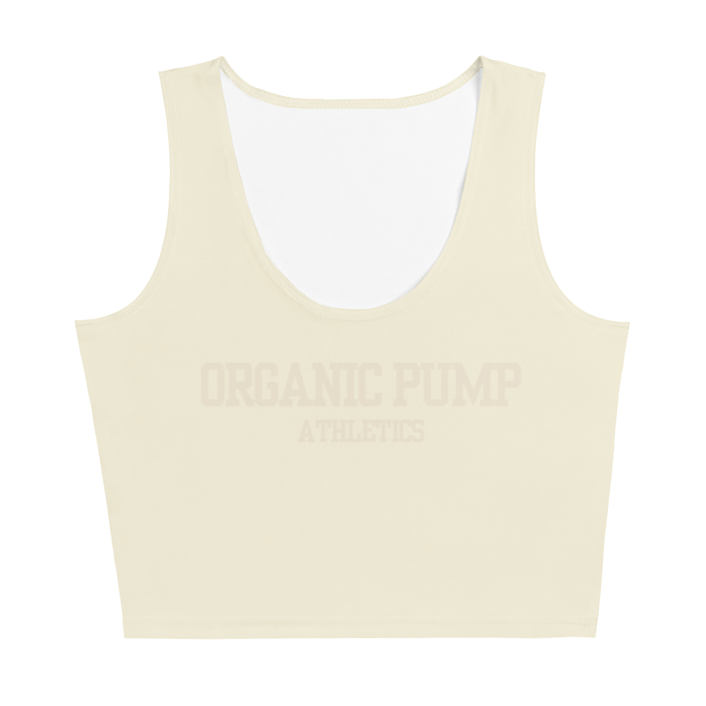 OP ESSENTIAL CROP TANK BONE/TAN