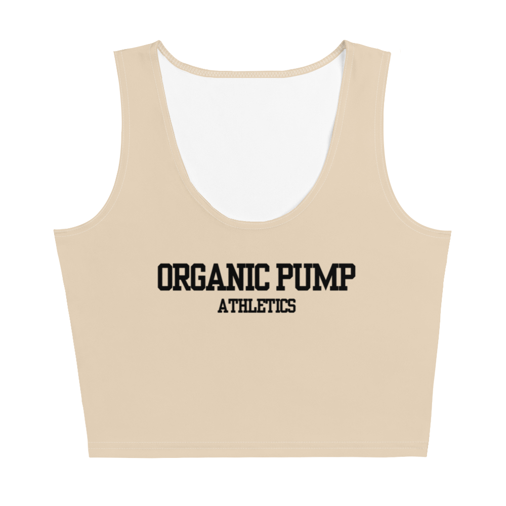 OP ESSENTIAL CROP TANK NATURAL/BLACK