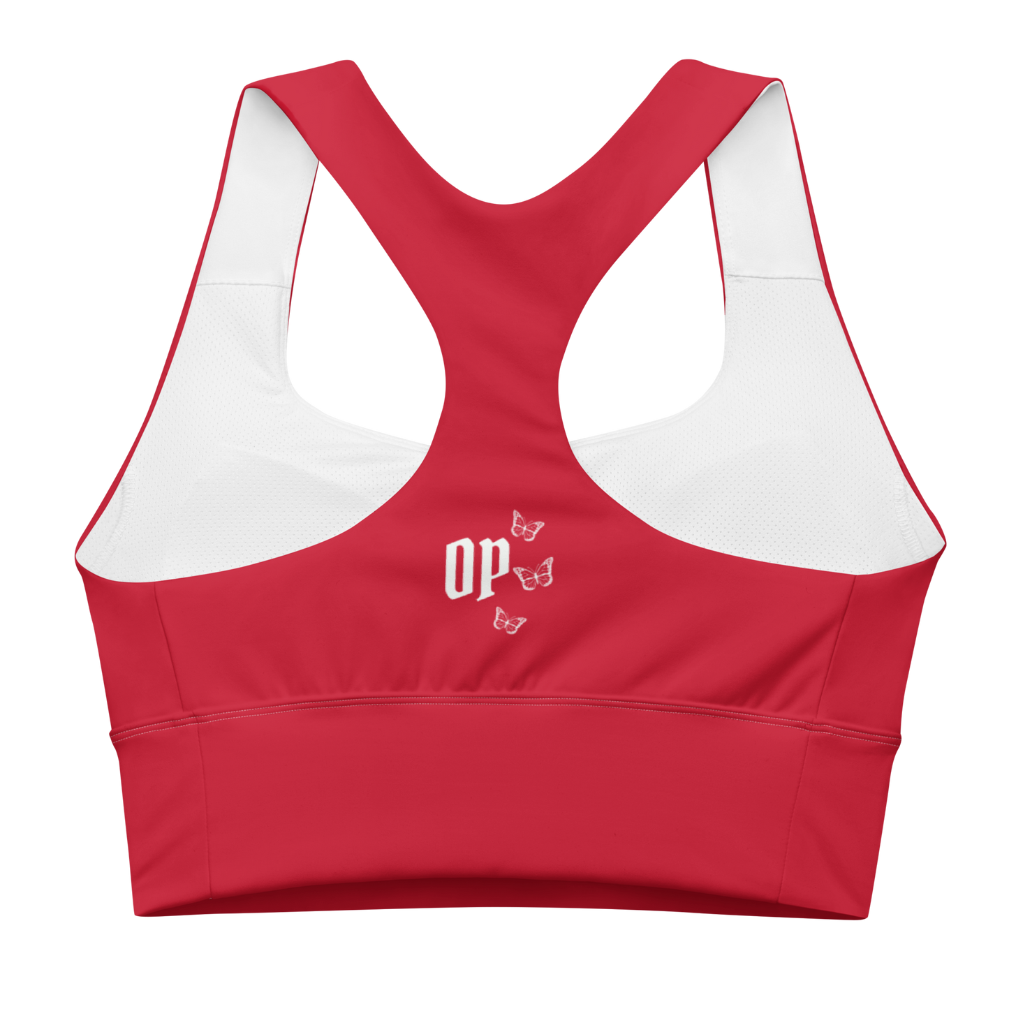 OP SPORTS BRA RED