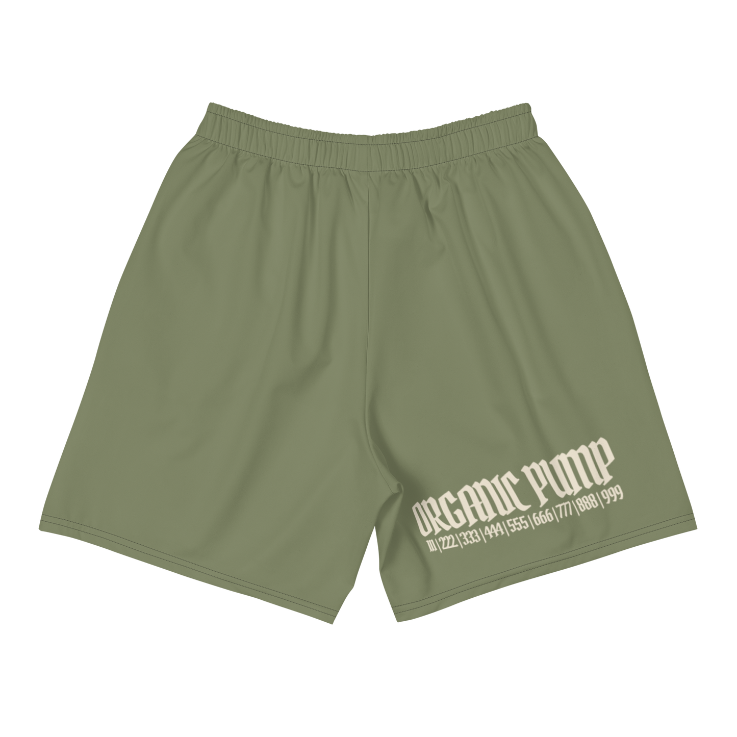 OP ESSENTIAL ATHLETIC SHORTS EUCALYPTUS/TAN