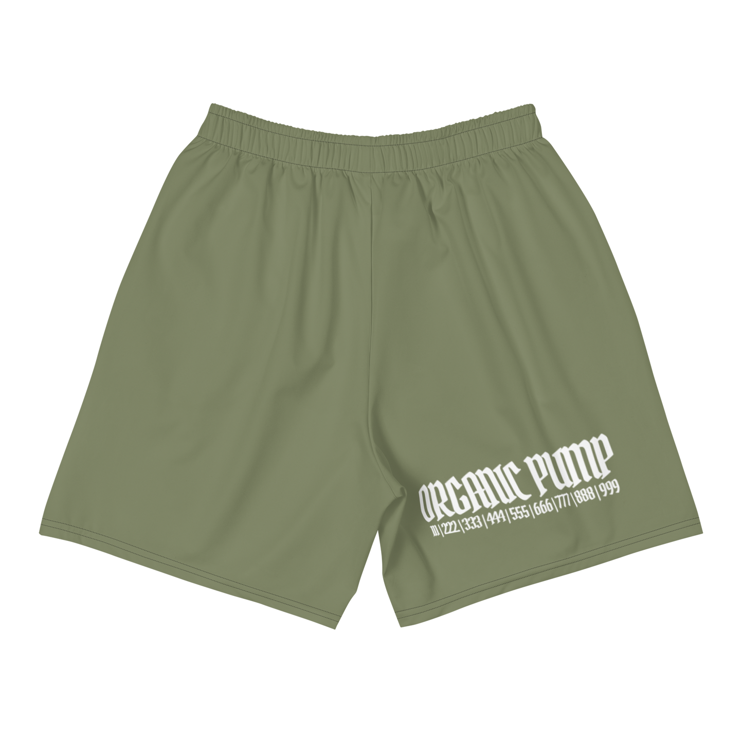 OP ESSENTIAL ATHLETIC SHORTS EUCALYPTUS/WHITE