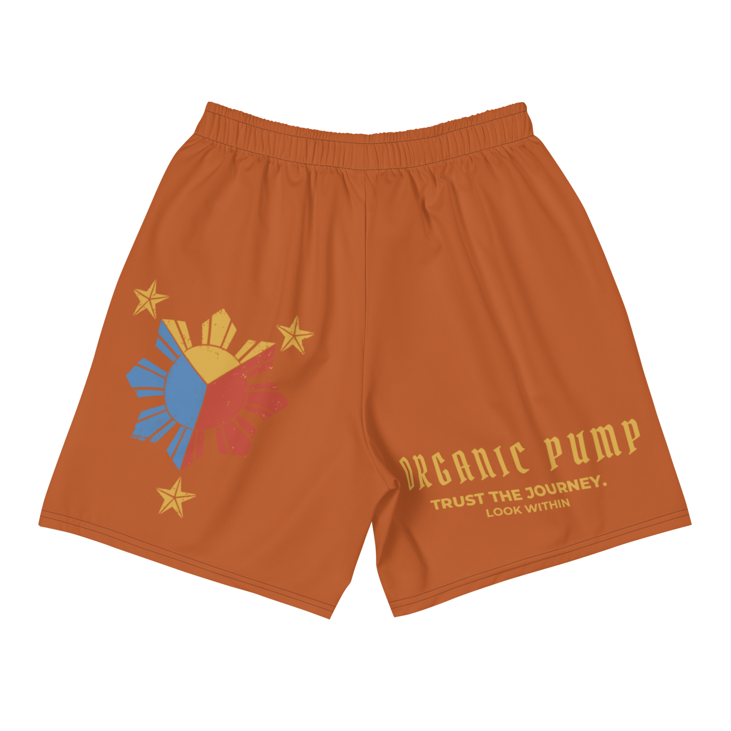 OP FILIPINO ATHLETIC SHORTS BURNT ORANGE