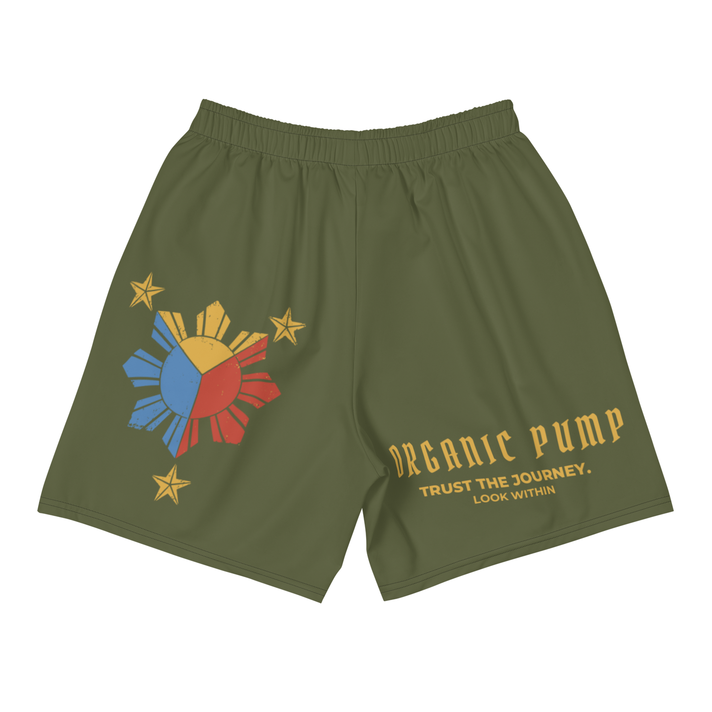 OP FILIPINO ATHLETIC SHORTS MILITARY GREEN