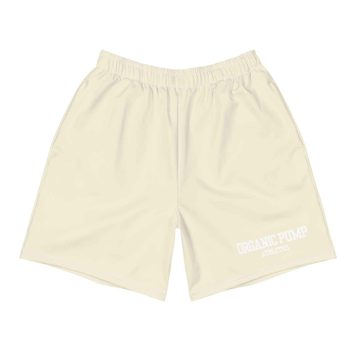 OP ESSENTIAL ATHLETIC SHORTS BONE/WHITE