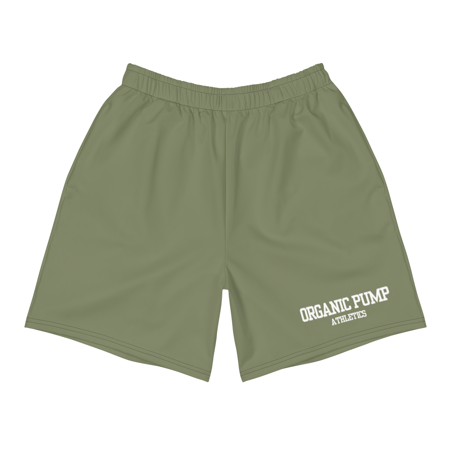 OP ESSENTIAL ATHLETIC SHORTS EUCALYPTUS/WHITE
