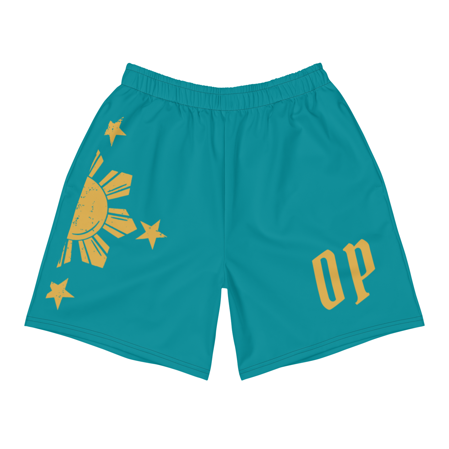 OP FILIPINO ATHLETIC SHORTS TEAL