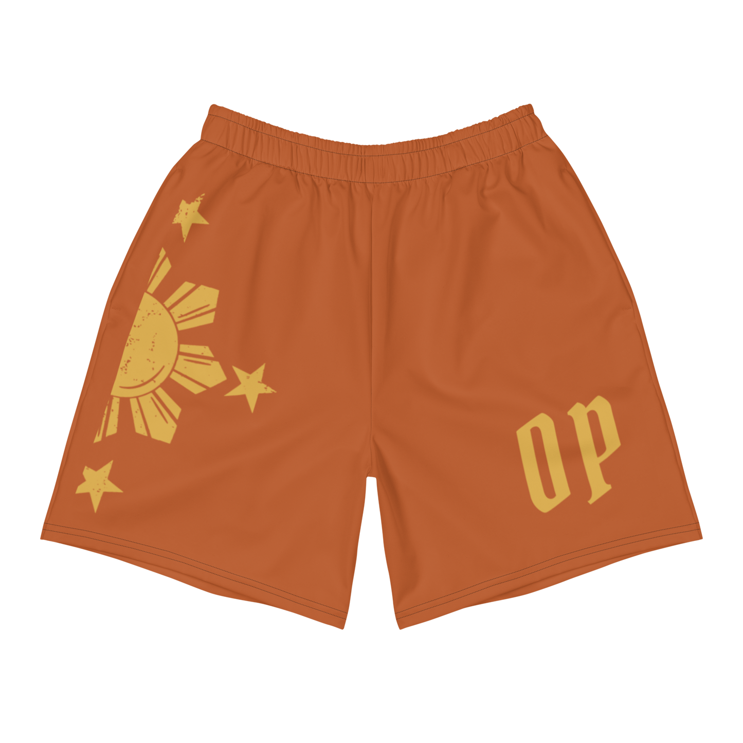 OP FILIPINO ATHLETIC SHORTS BURNT ORANGE