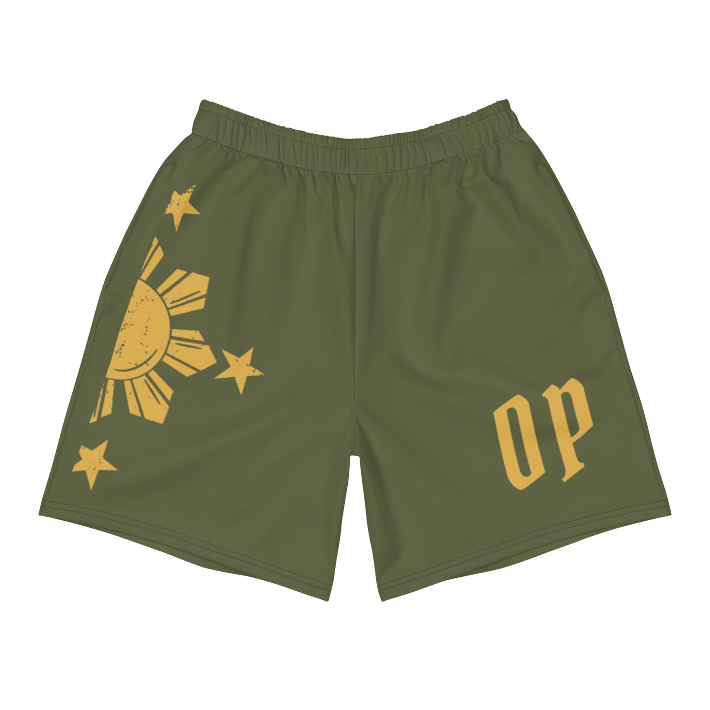 OP FILIPINO ATHLETIC SHORTS MILITARY GREEN