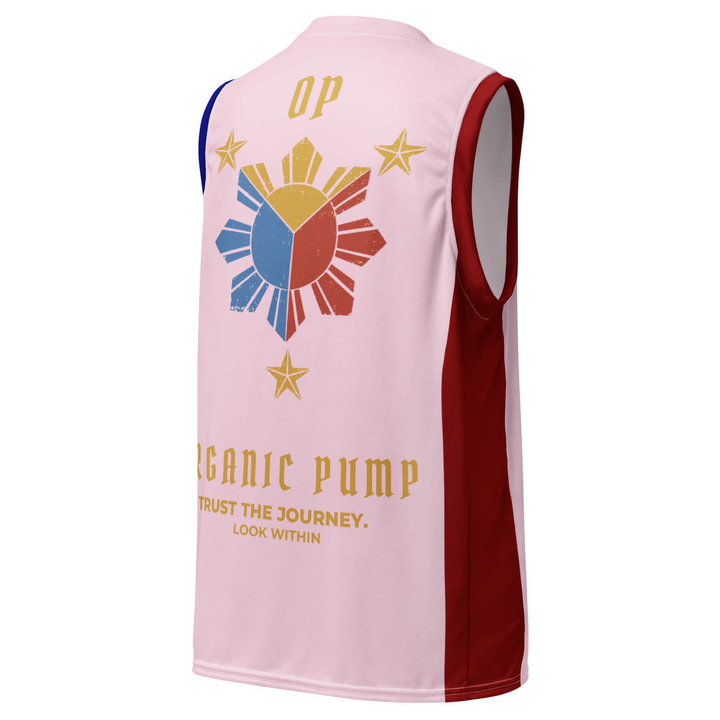 OP x FILIPINO GLOBAL BASKETBALL JERSEY PINK