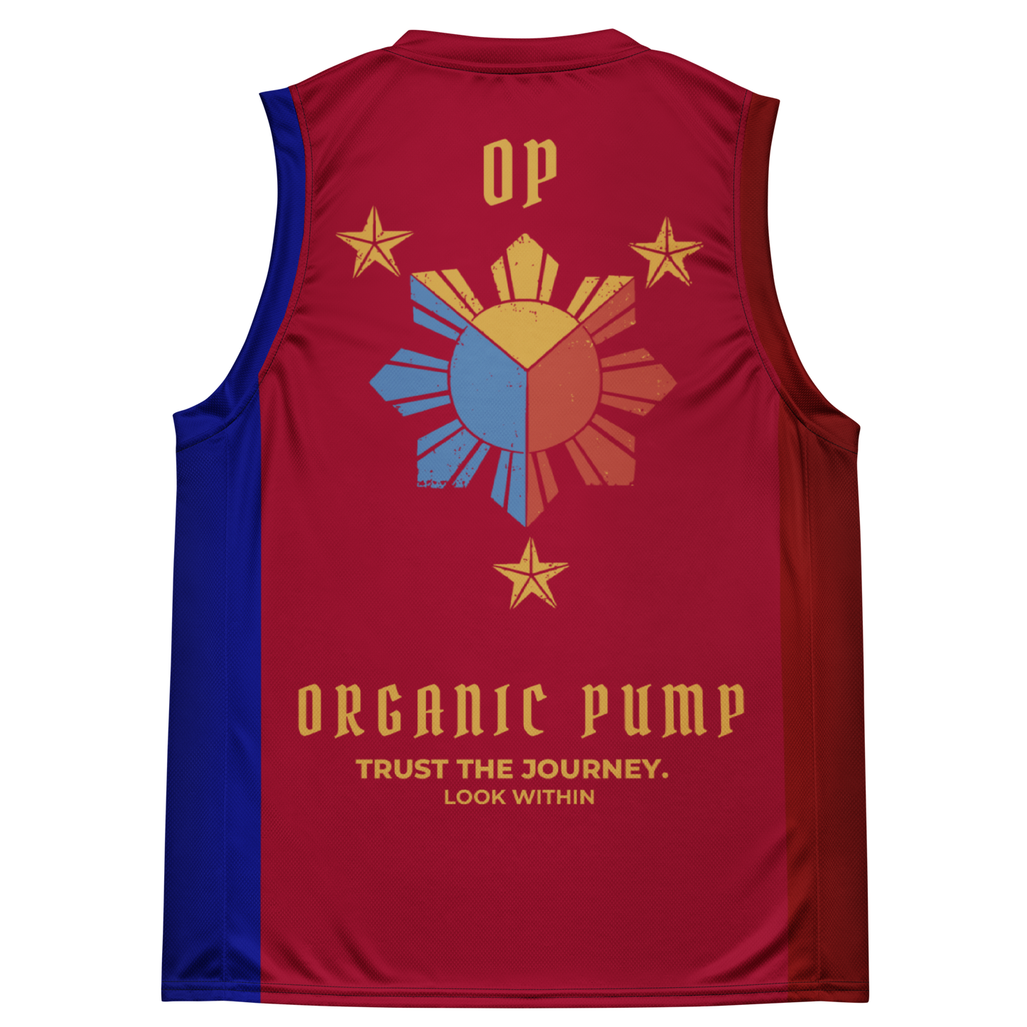 OP x FILIPINO GLOBAL BASKETBALL JERSEY RED