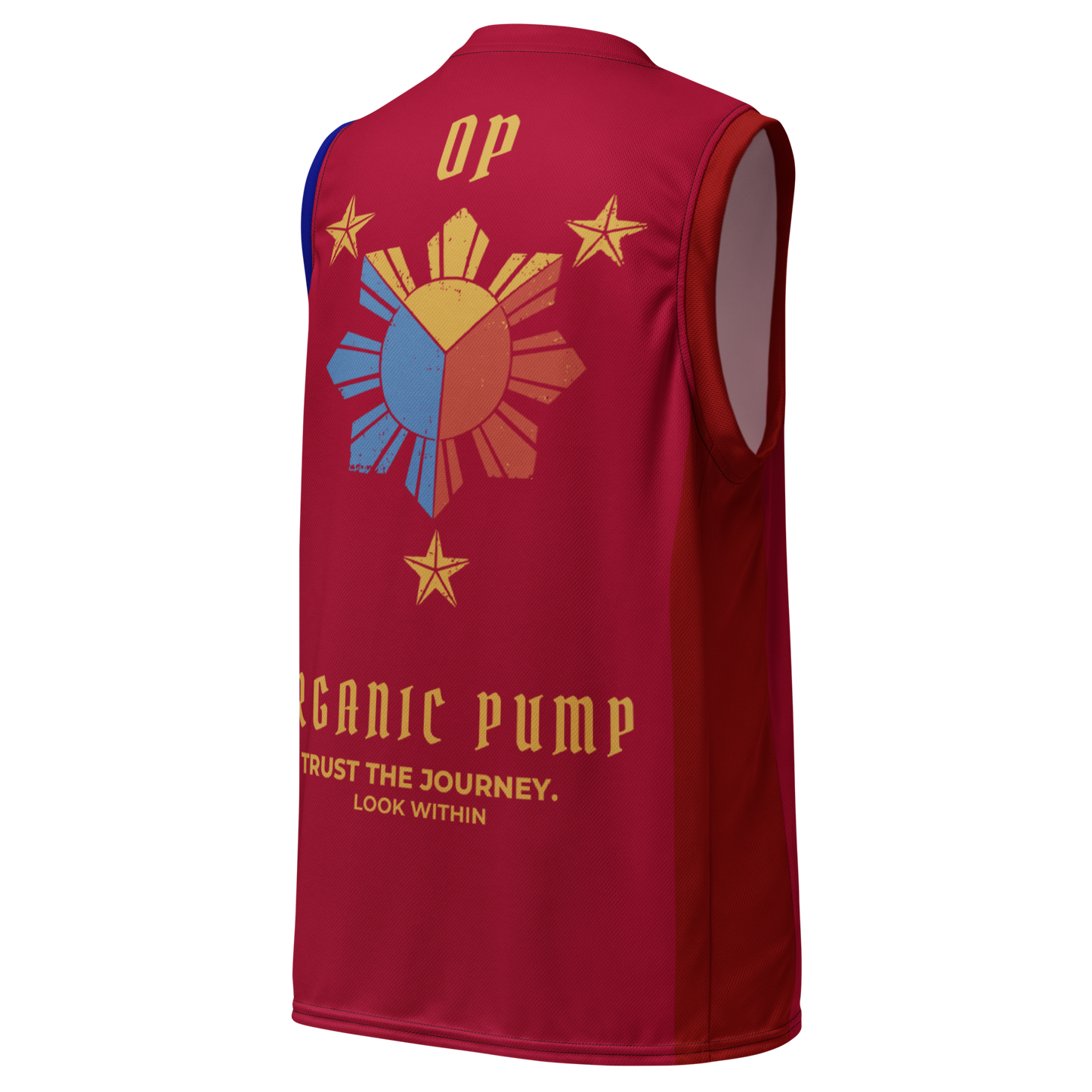 OP x FILIPINO GLOBAL BASKETBALL JERSEY RED