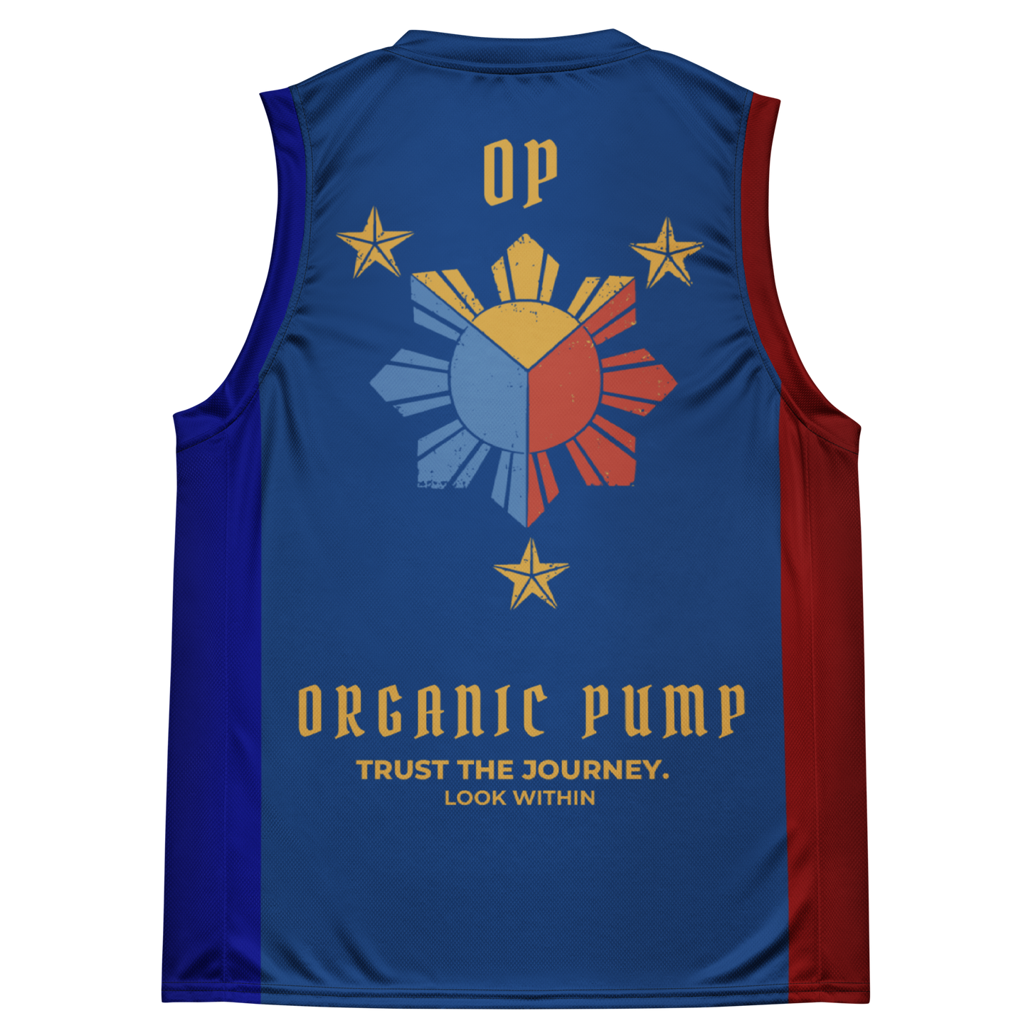 OP x FILIPINO GLOBAL BASKETBALL JERSEY BLUE