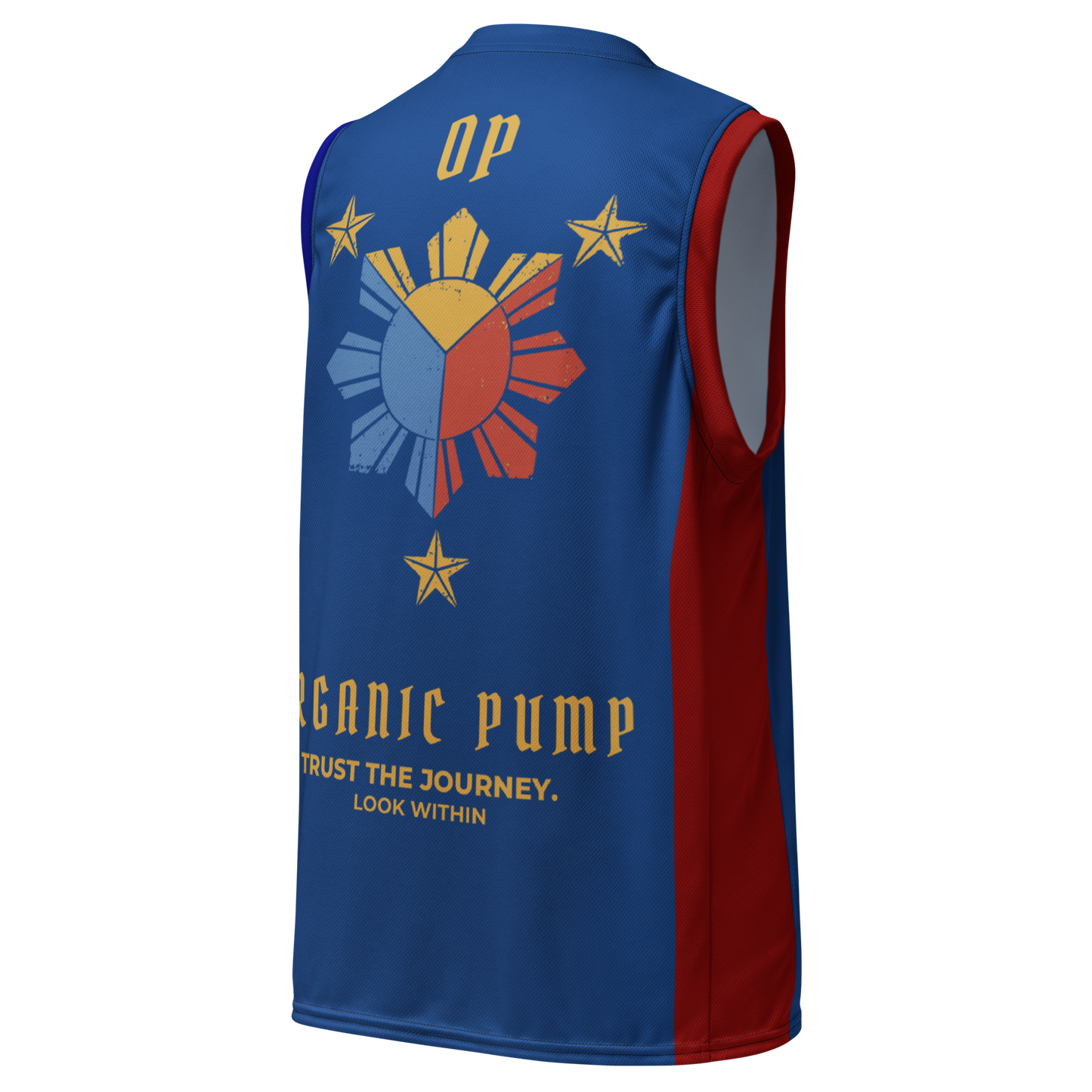 OP x FILIPINO GLOBAL BASKETBALL JERSEY BLUE