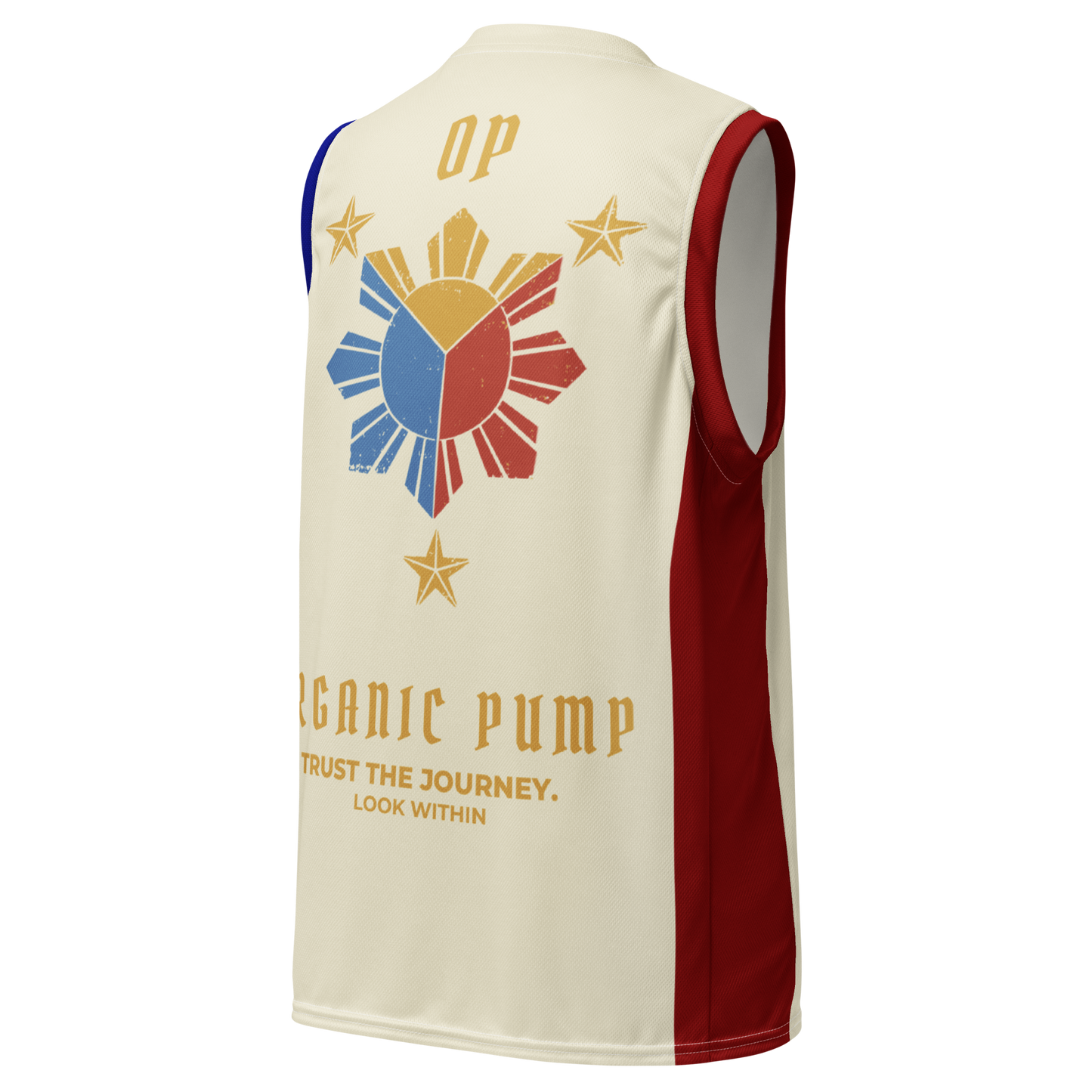 OP x FILIPINO GLOBAL BASKETBALL JERSEY TAN