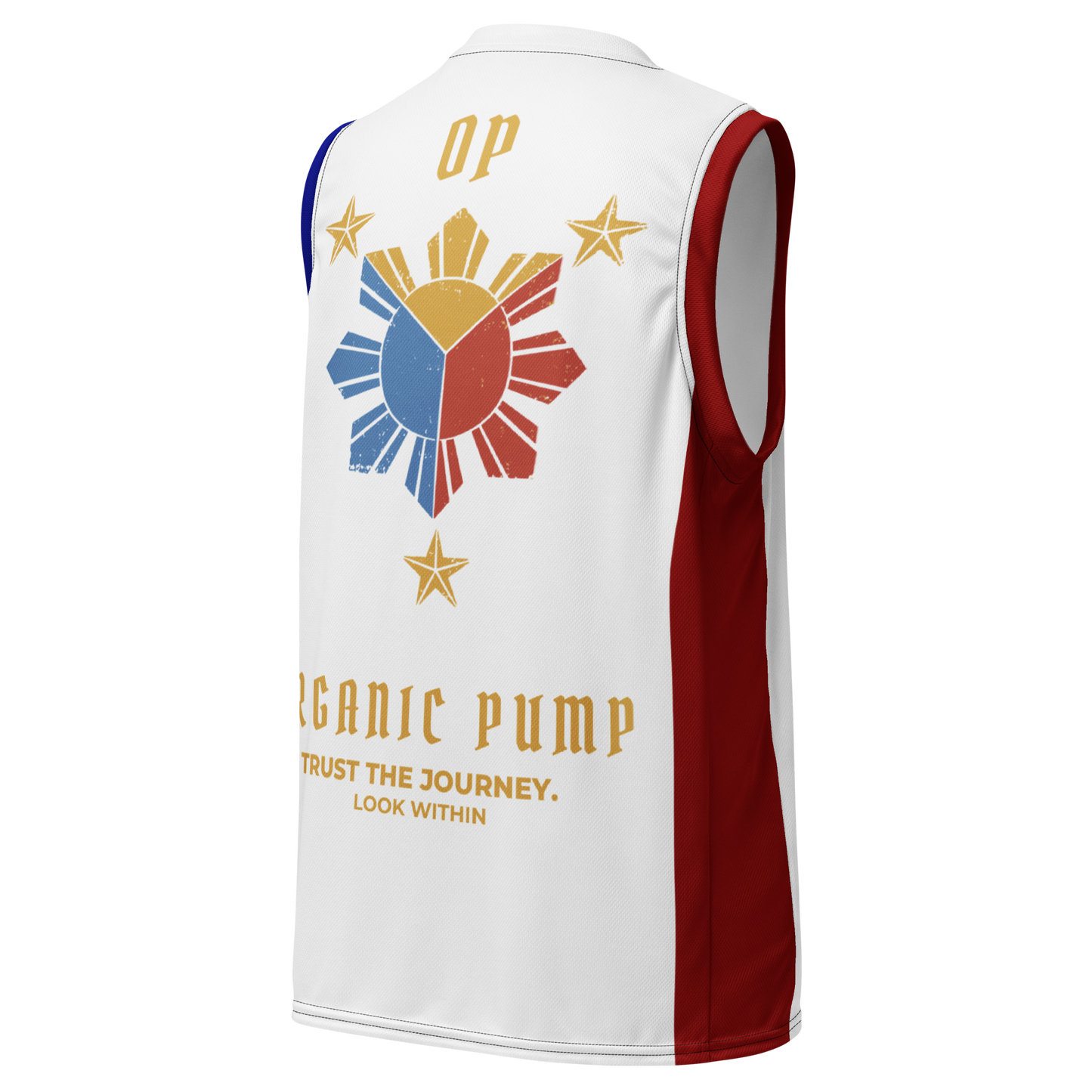 OP x FILIPINO GLOBAL BASKETBALL JERSEY WHITE