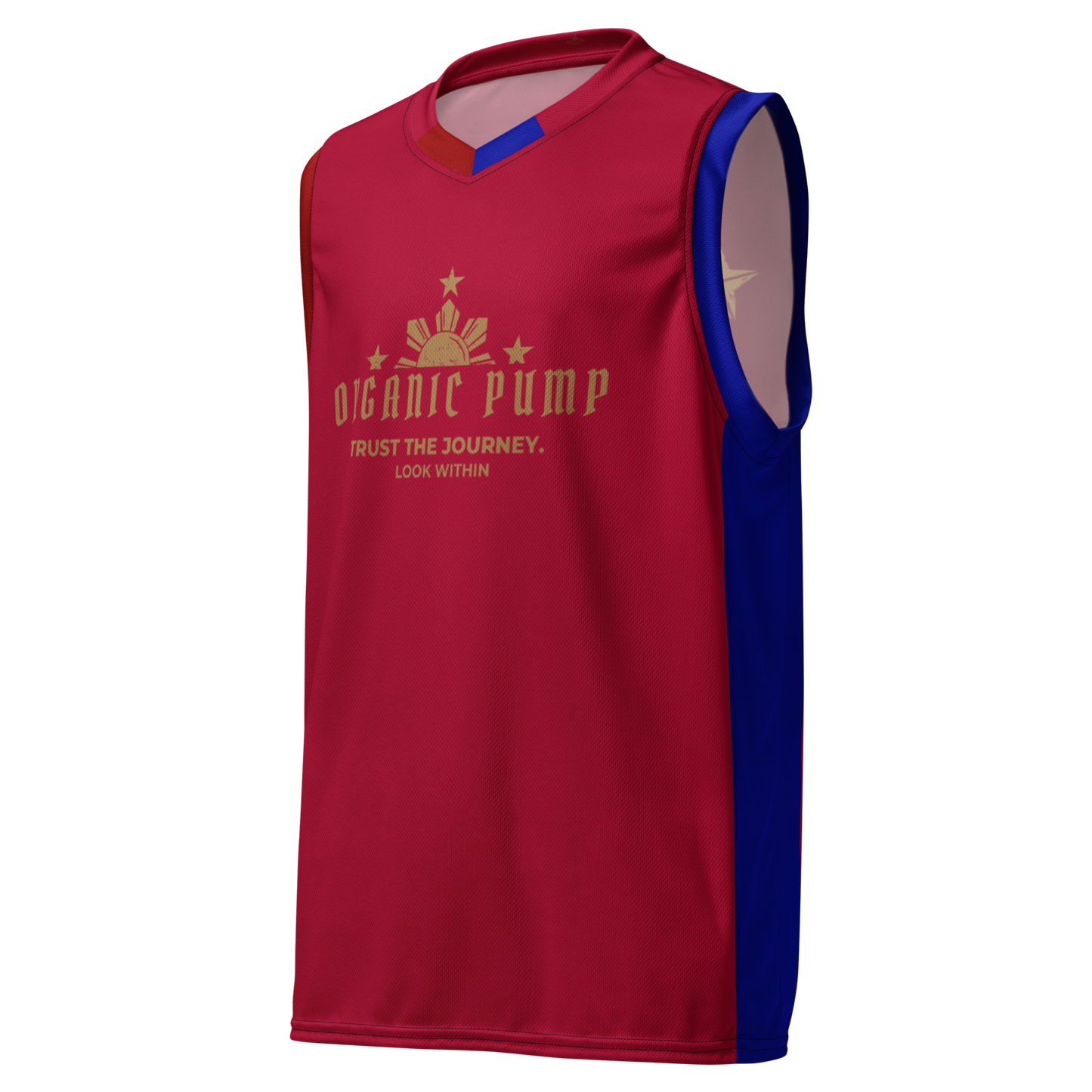 OP x FILIPINO GLOBAL BASKETBALL JERSEY RED