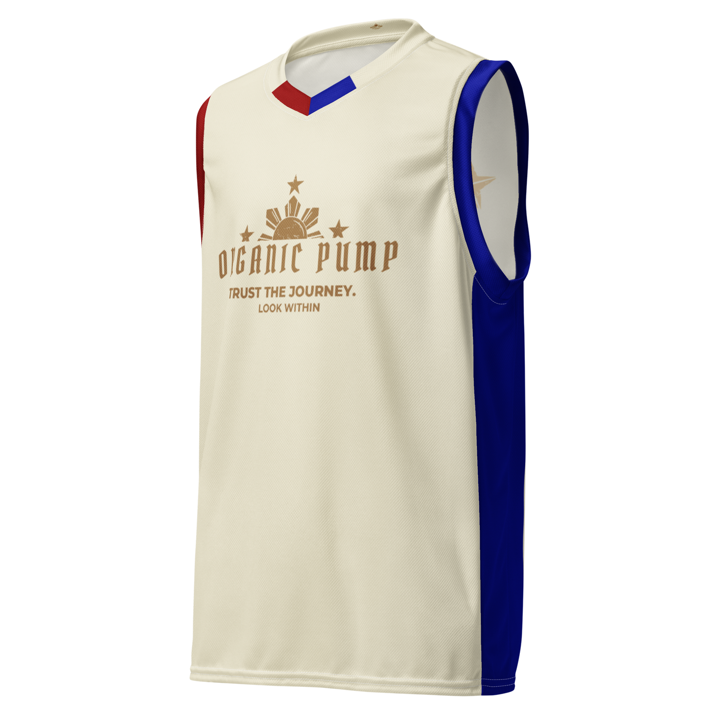 OP x FILIPINO GLOBAL BASKETBALL JERSEY TAN