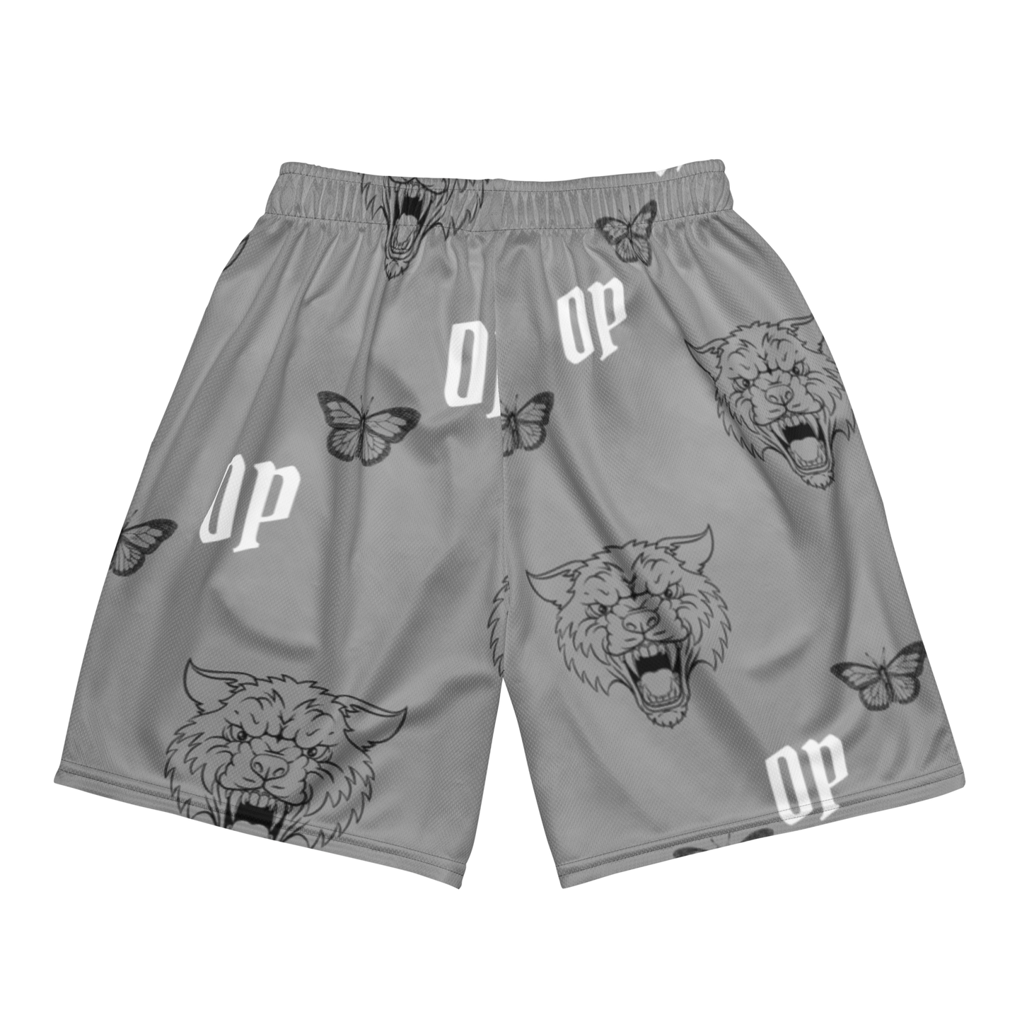 GREY OP BASKETBALL SHORTS