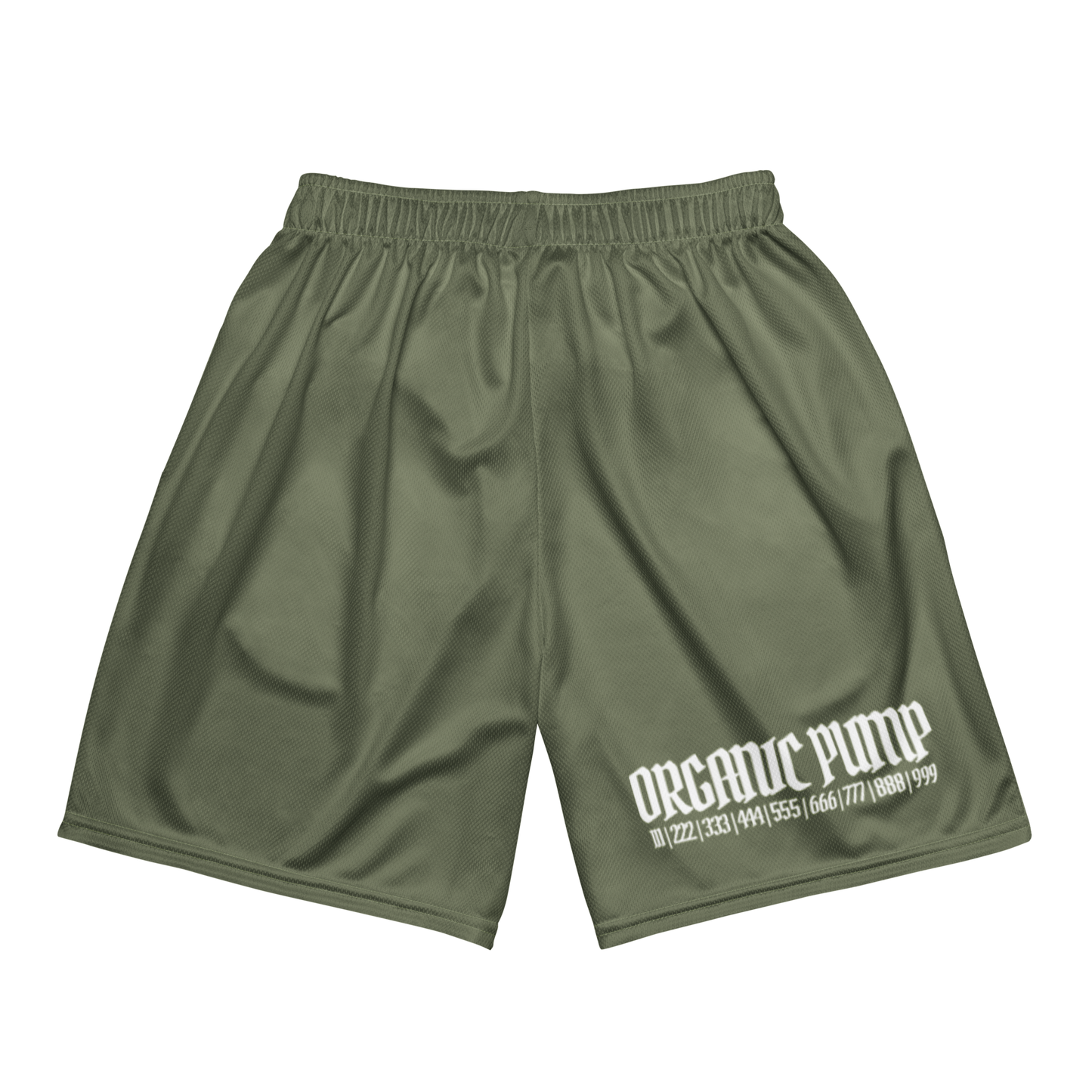 OP ESSENTIAL HOOP SHORTS EUCALYPTUS/WHITE