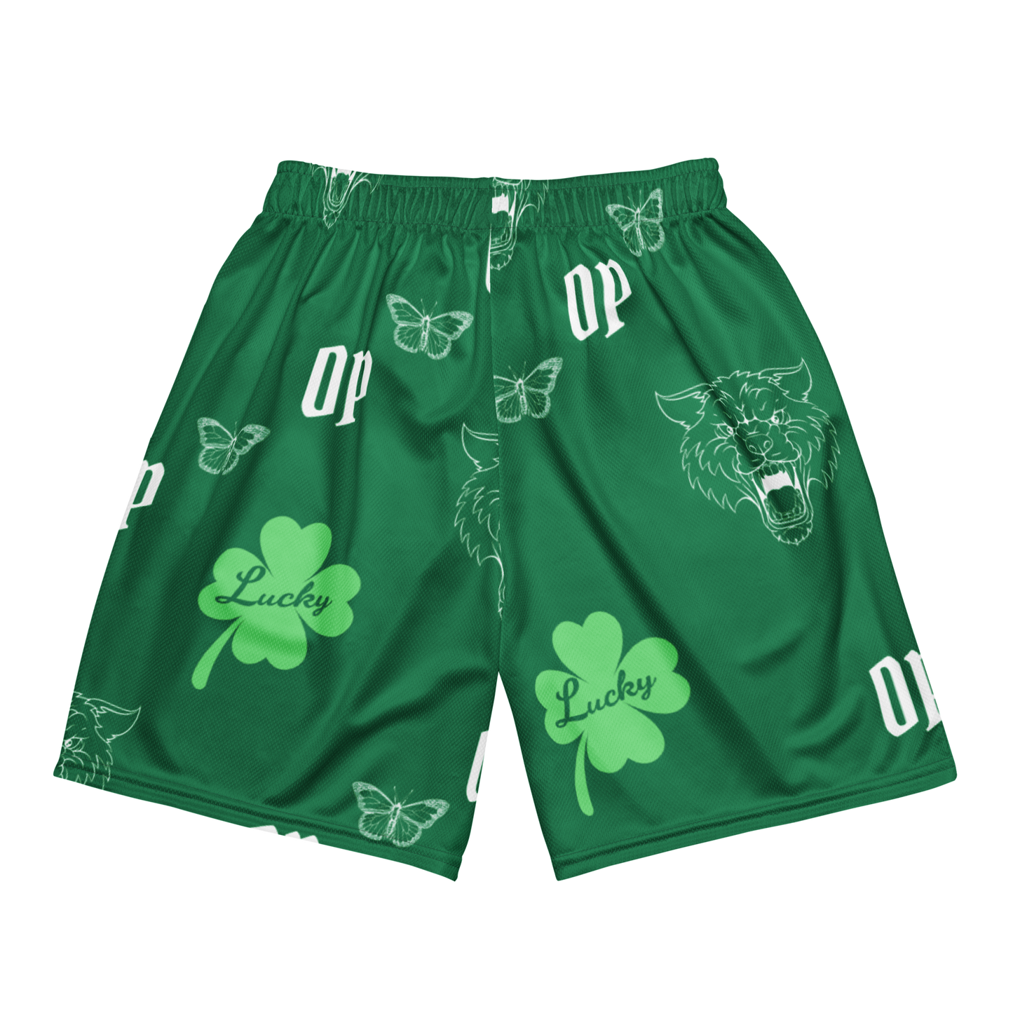 OP LUCK OF THE IRISH HOOP SHORTS