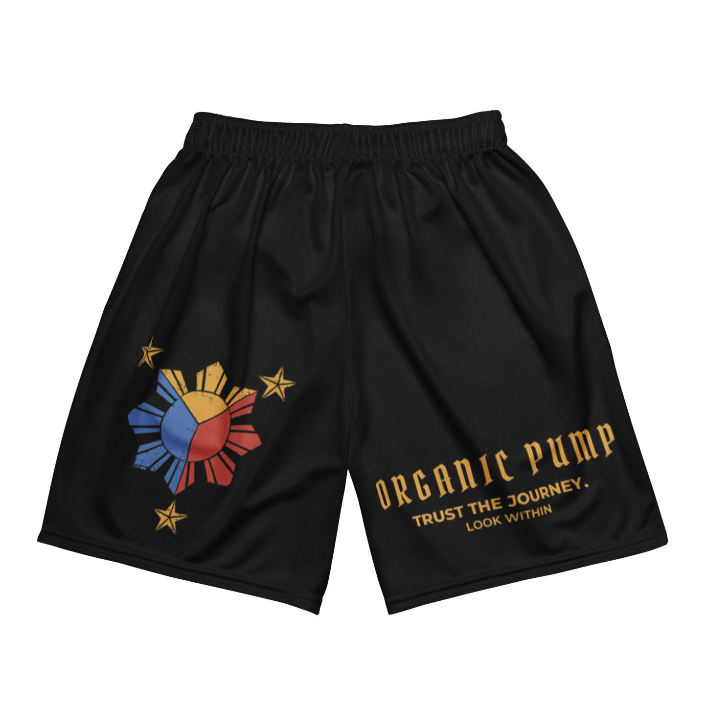 OP x FILIPINO GLOBAL HOOP SHORTS BLACK