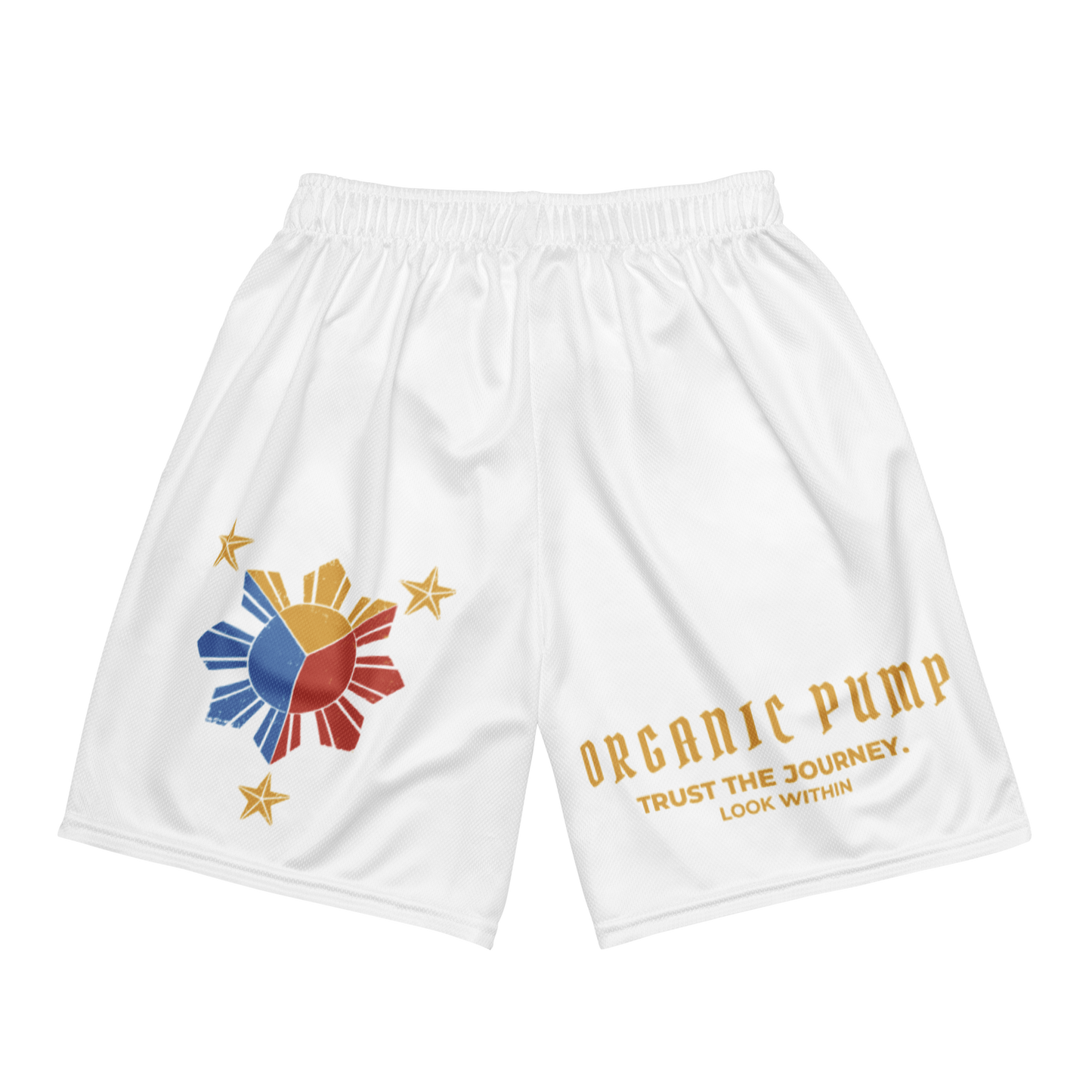 OP x FILIPINO GLOBAL HOOP SHORTS WHITE