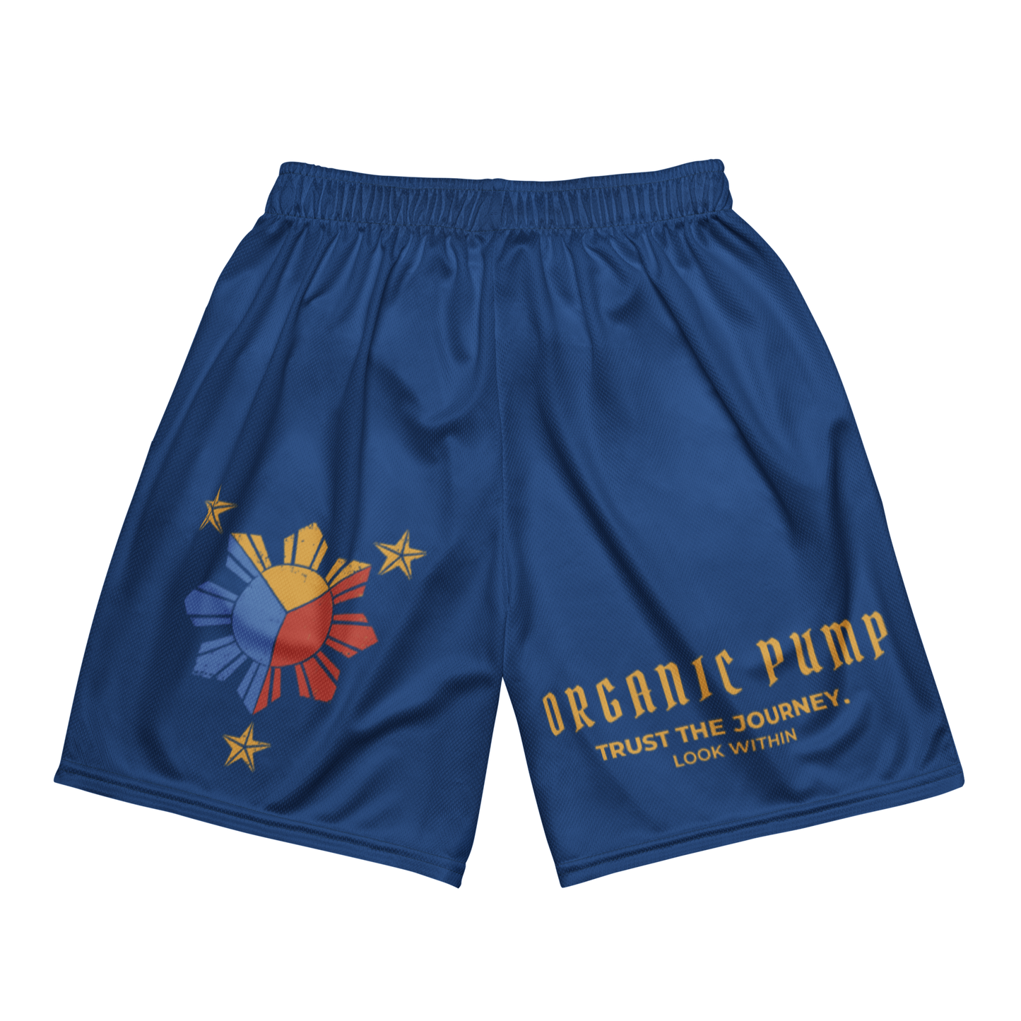 OP x FILIPINO GLOBAL HOOP SHORTS BLUE