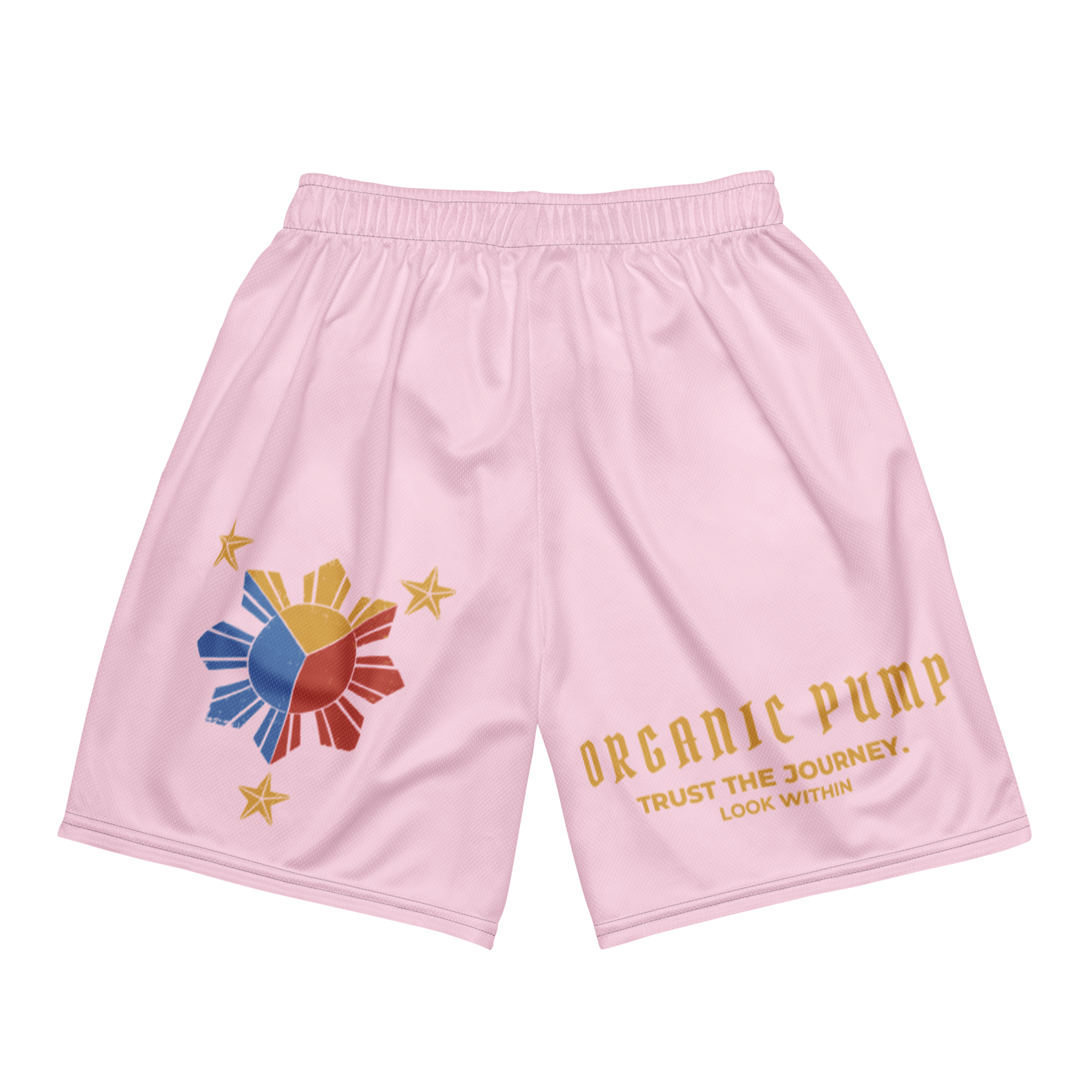 OP x FILIPINO GLOBAL HOOP SHORTS PINK