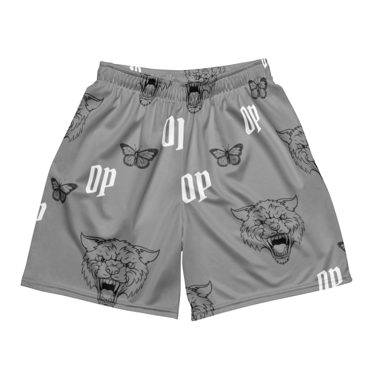 GREY OP BASKETBALL SHORTS