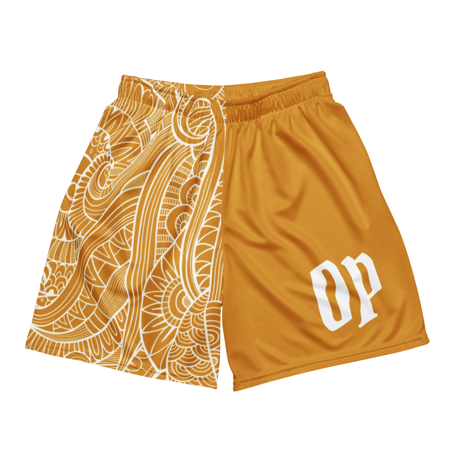 OP ISLANDER HOOP SHORTS GOLD