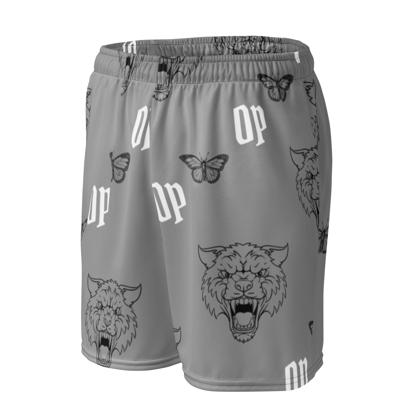 GREY OP BASKETBALL SHORTS