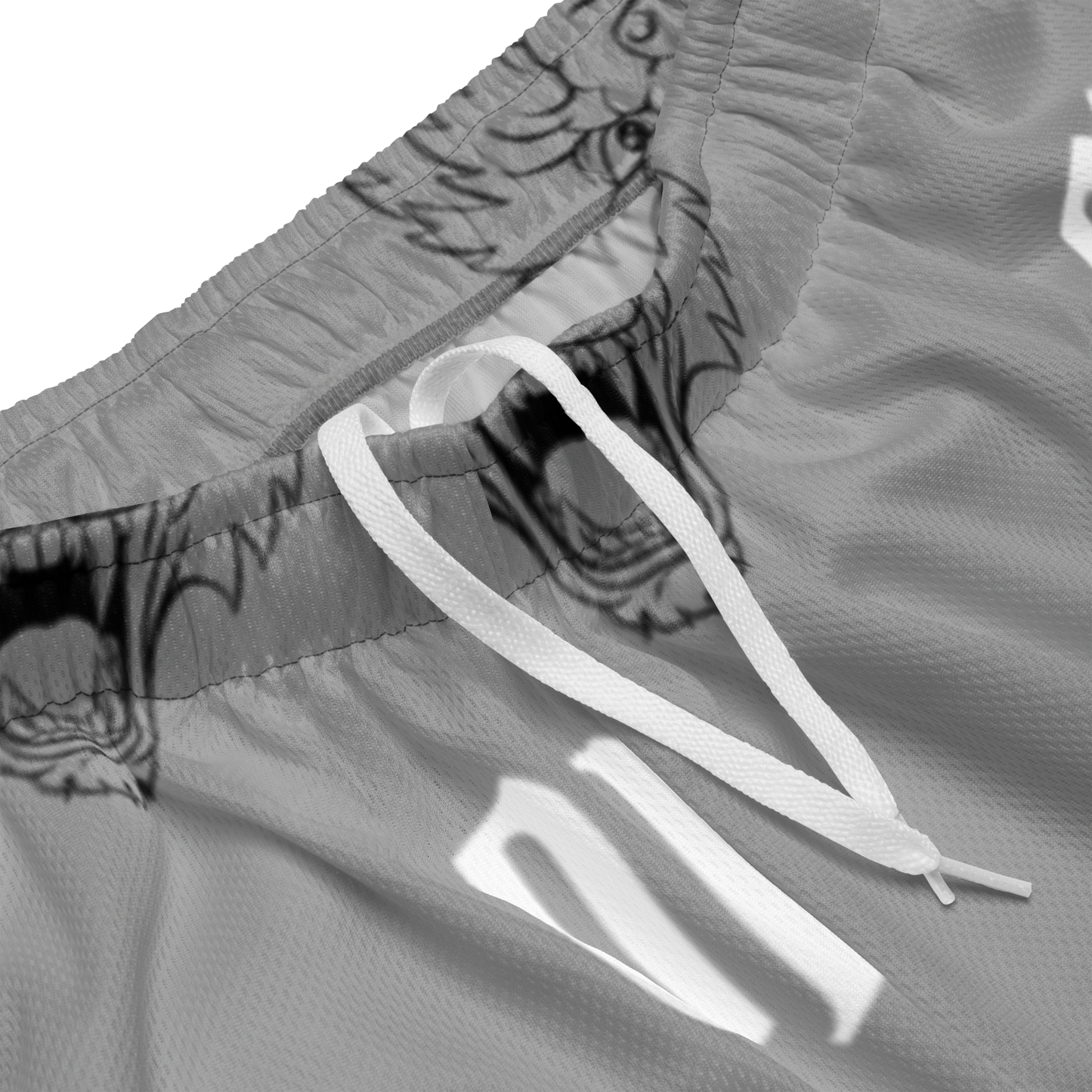 GREY OP BASKETBALL SHORTS