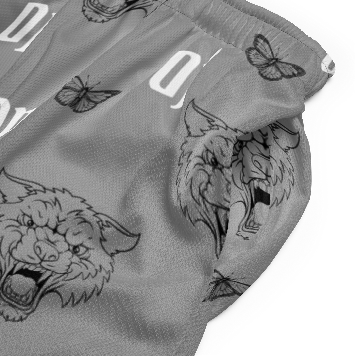 GREY OP BASKETBALL SHORTS