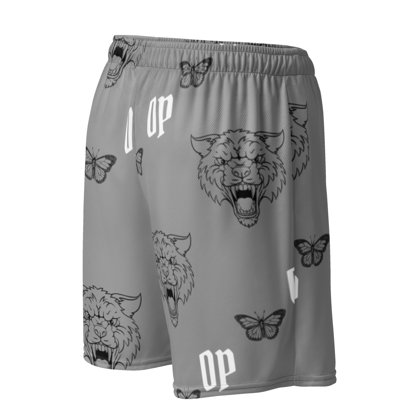 GREY OP BASKETBALL SHORTS