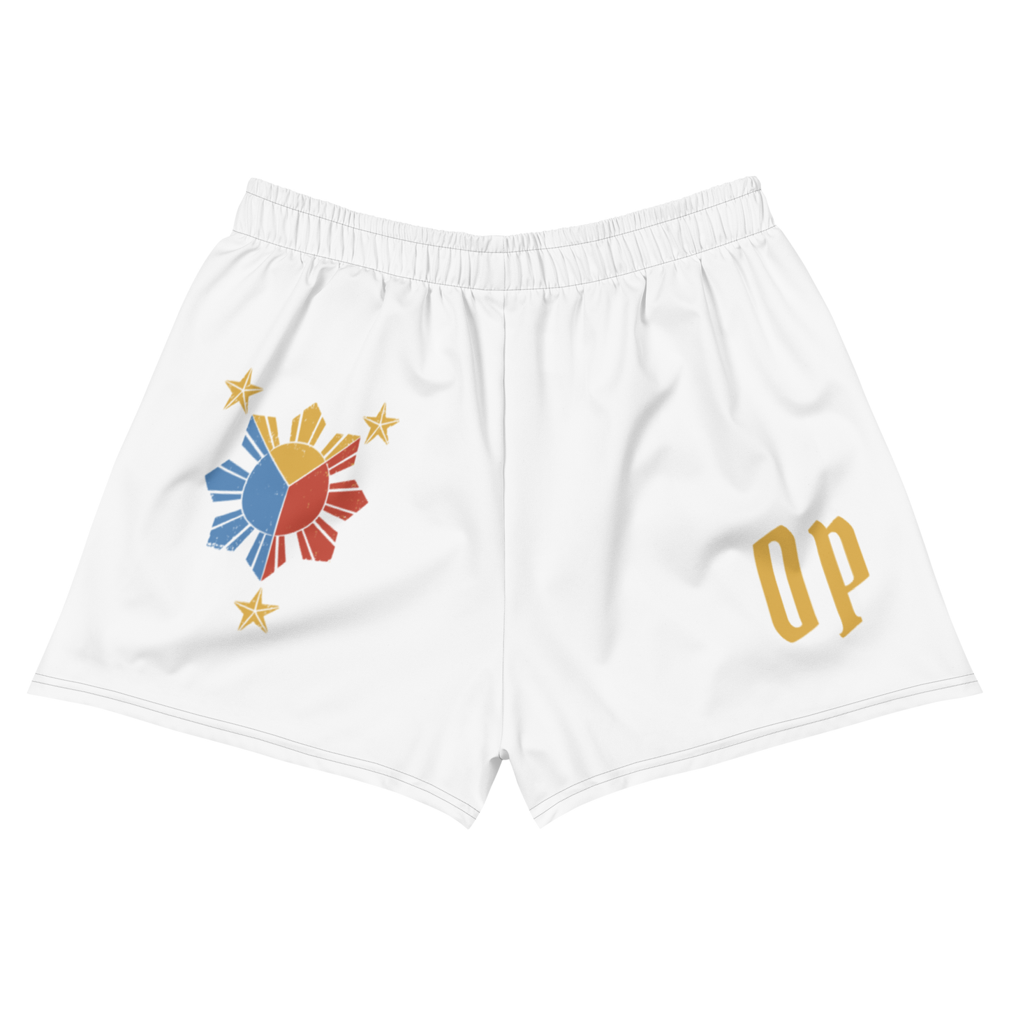 OP x FILIPINO GLOBAL 2.5 IN SEAM SHORTS WHITE