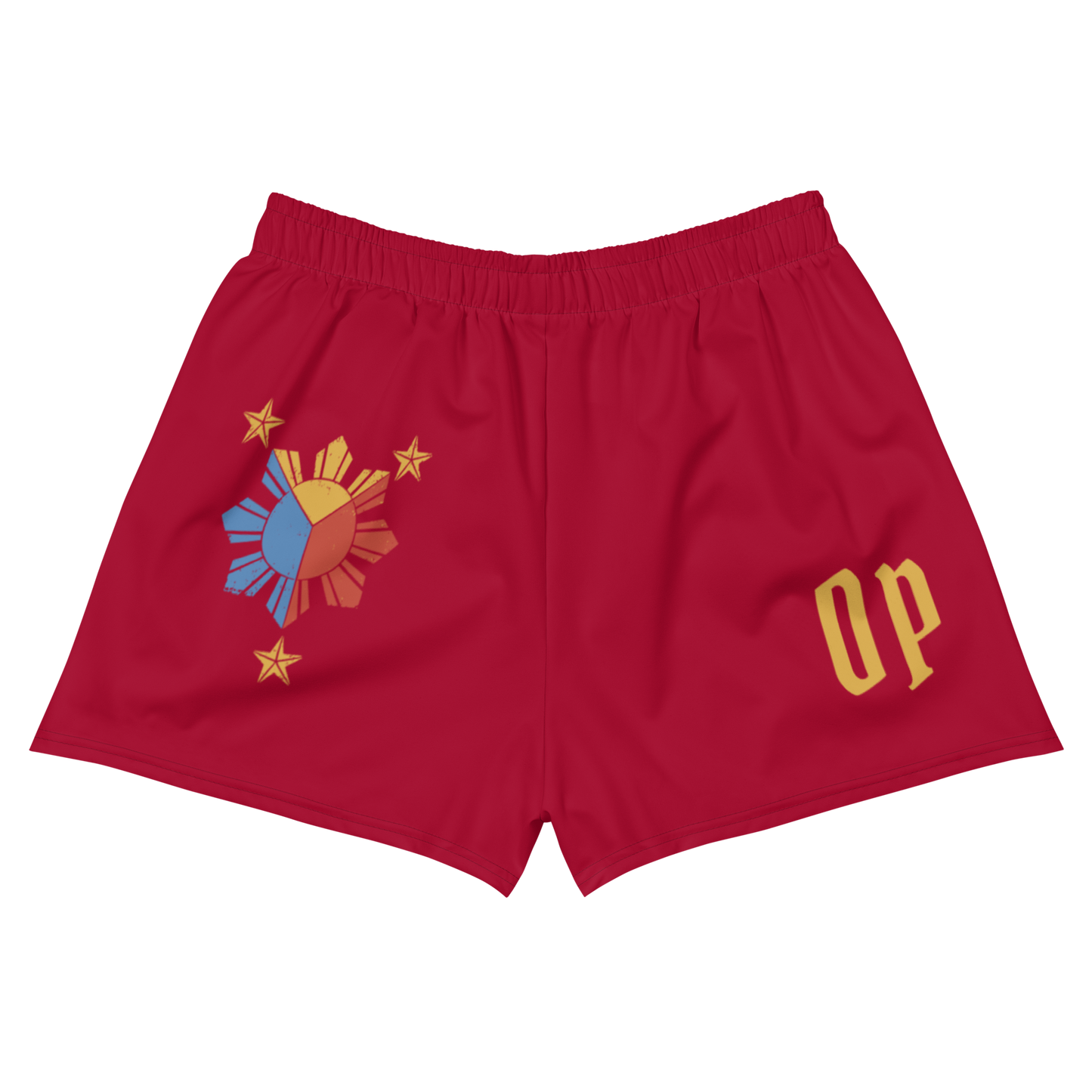 OP x FILIPINO GLOBAL 2.5 IN SEAM SHORTS RED