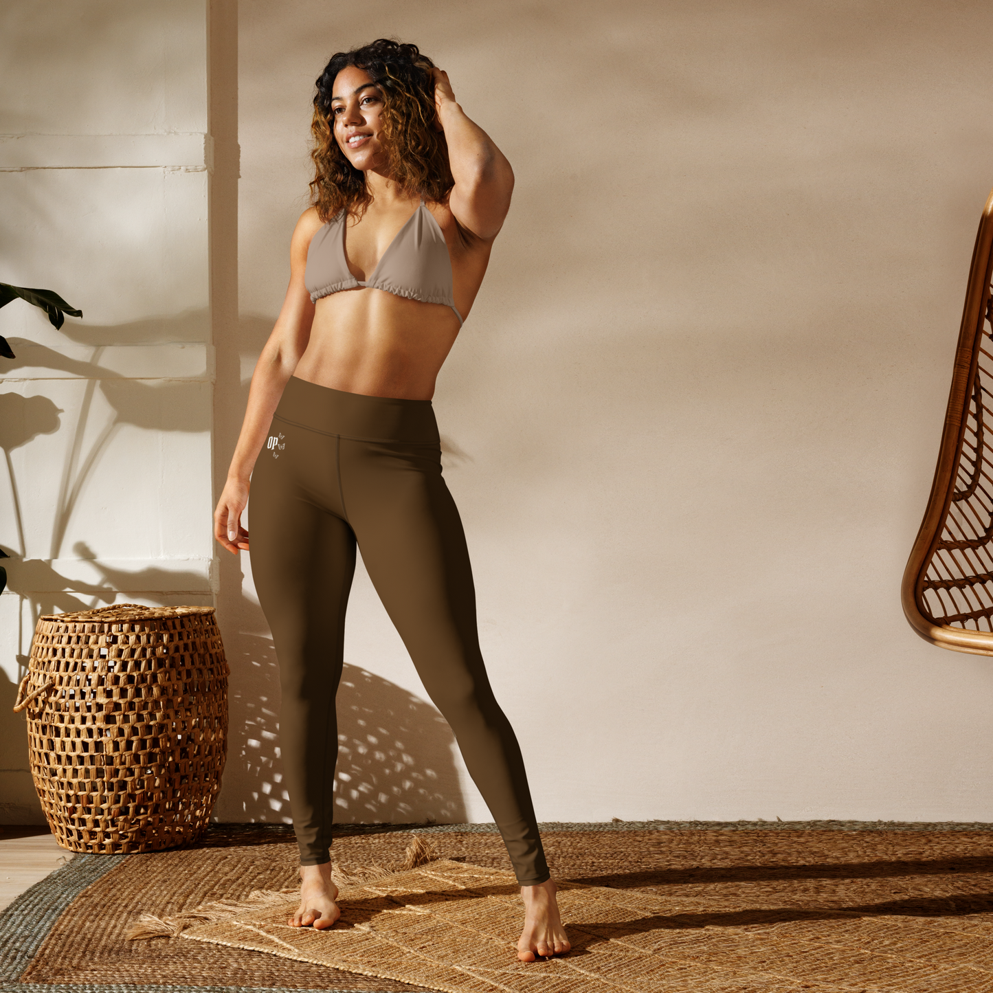 OP LEGGINGS BROWN