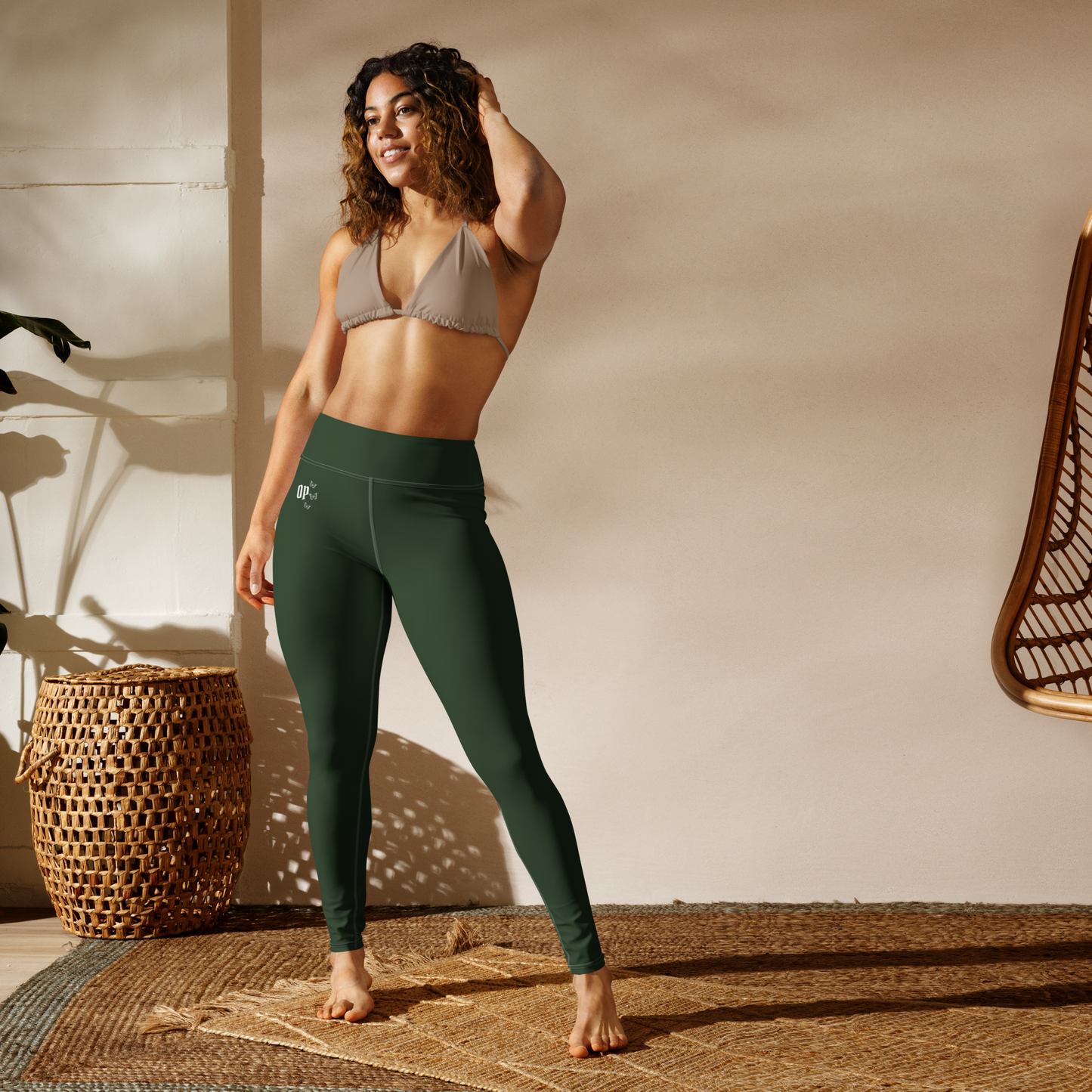 OP LEGGINGS FOREST GREEN