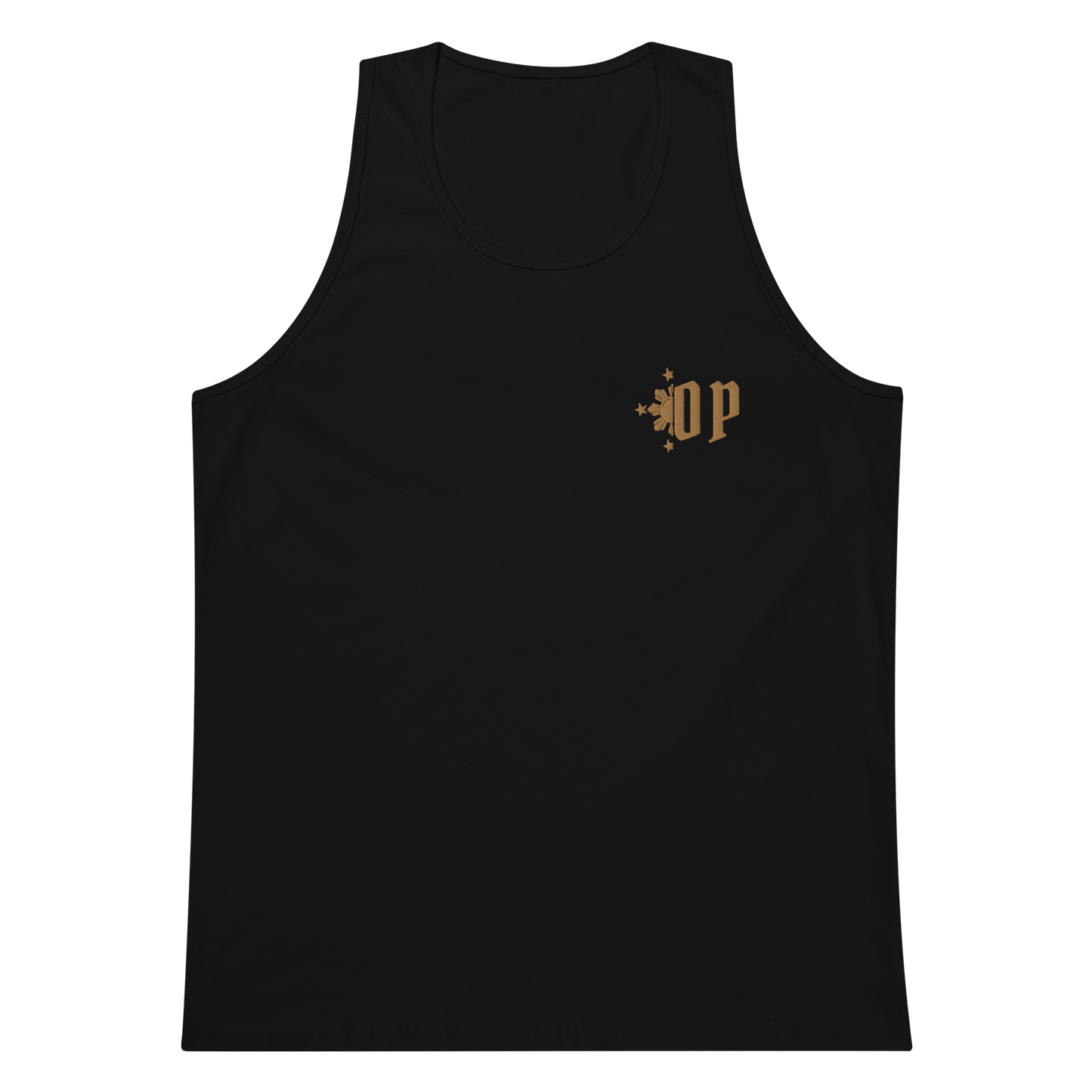 OP PREMIUM MUSCLE TANKS EMBROIDERED FILIPINO