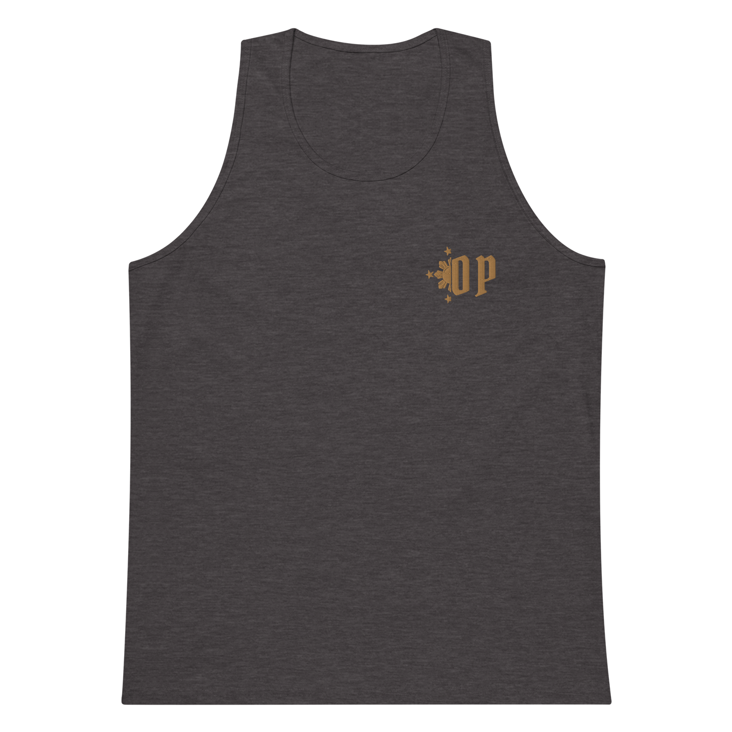 OP PREMIUM MUSCLE TANKS EMBROIDERED FILIPINO