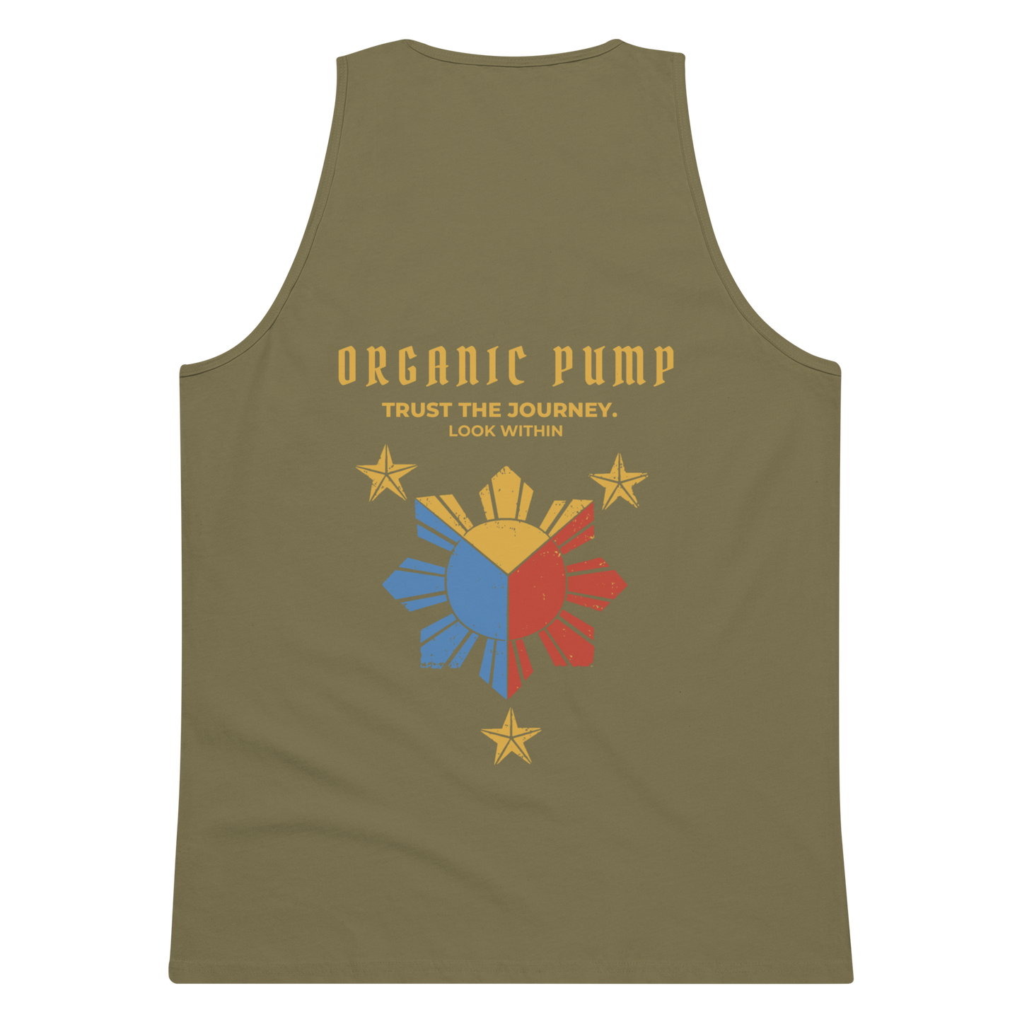OP PREMIUM MUSCLE TANKS EMBROIDERED FILIPINO