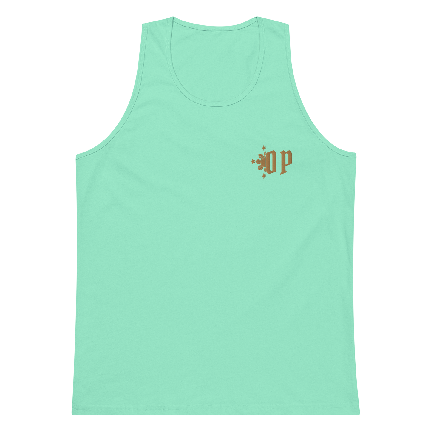 OP PREMIUM MUSCLE TANKS EMBROIDERED FILIPINO