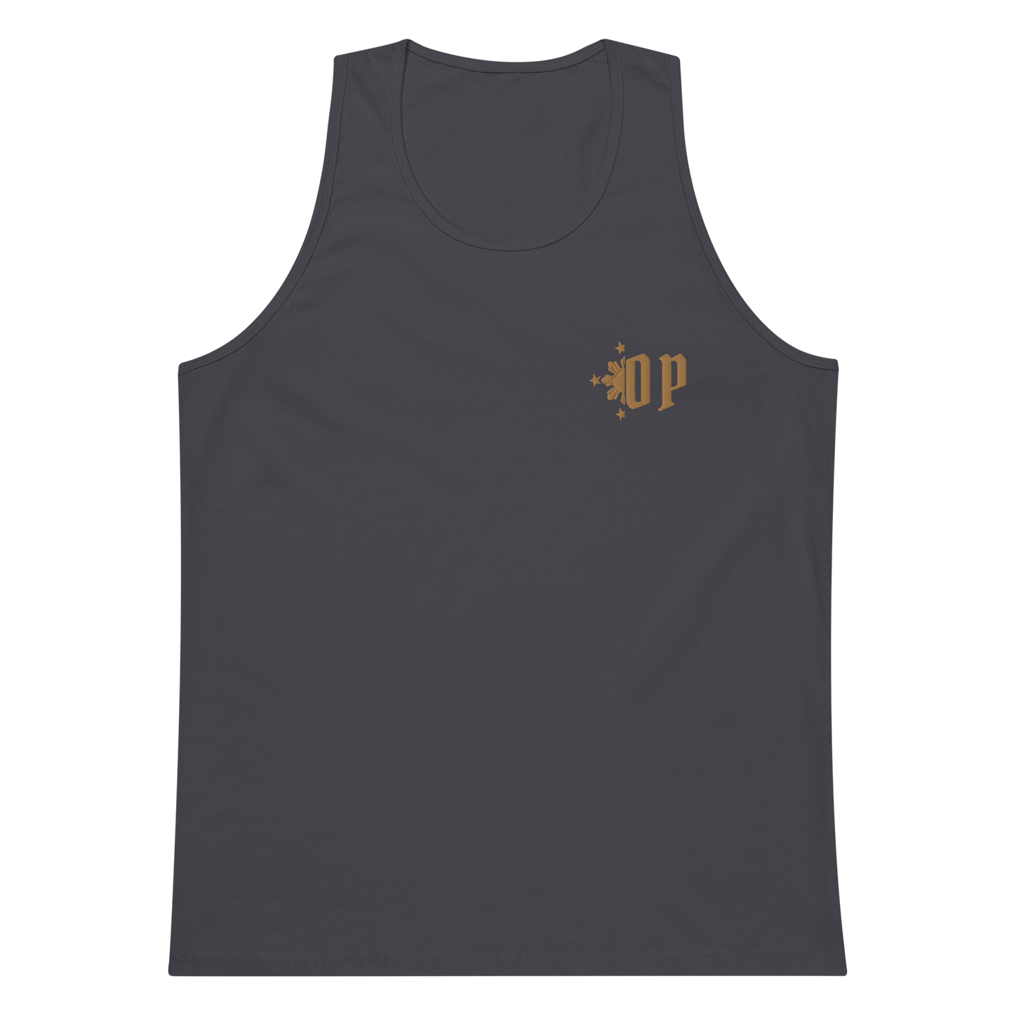 OP PREMIUM MUSCLE TANKS EMBROIDERED FILIPINO