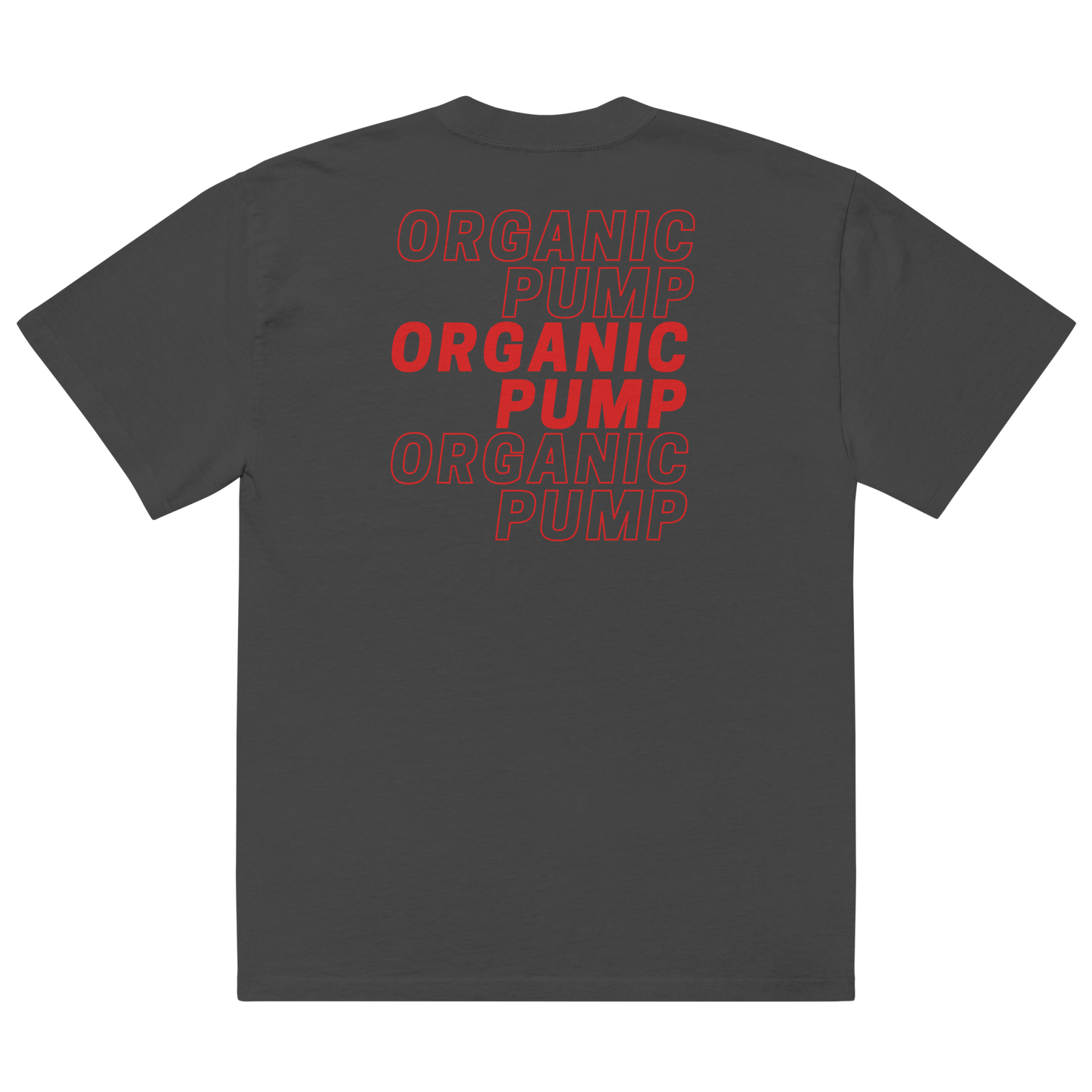 OP RED COLLECTION Oversized faded t-shirt OP