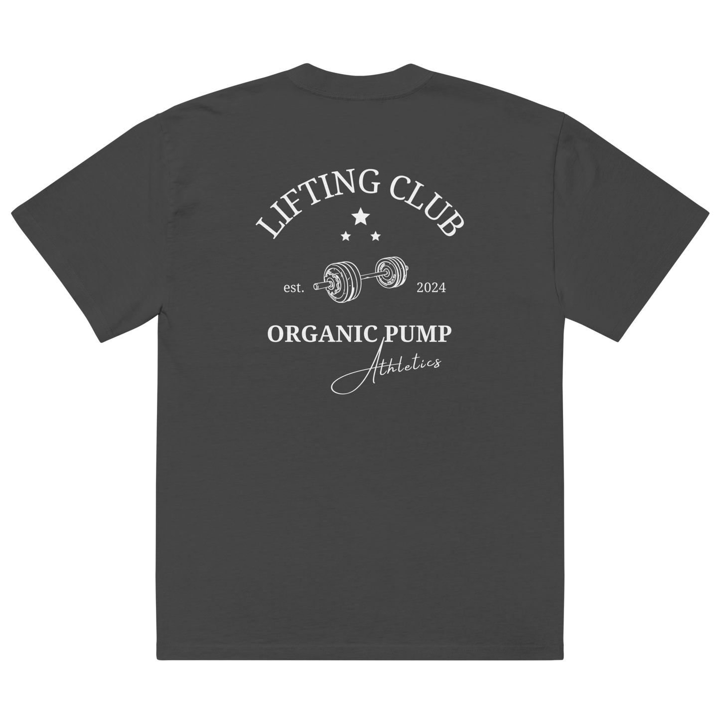 OP Oversized faded t-shirt LIFTING CLUB